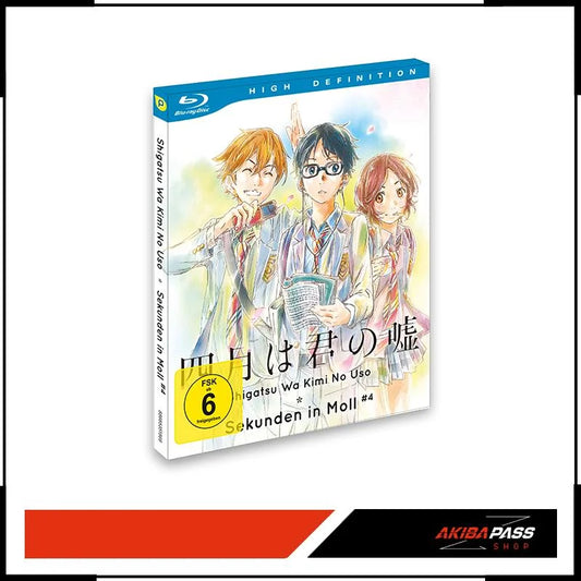 Shigatsu Wa Kimi No Uso - Sekunden in Moll - Vol. 4 (Blu-ray)