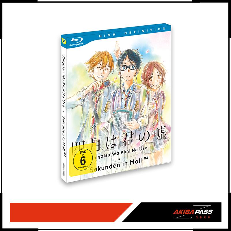 Shigatsu Wa Kimi No Uso - Sekunden in Moll - Vol. 4 (Blu-ray)