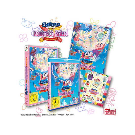 SHIN CHAN - Crash! Königreich Kritzel und fast vier Helden (DVD)