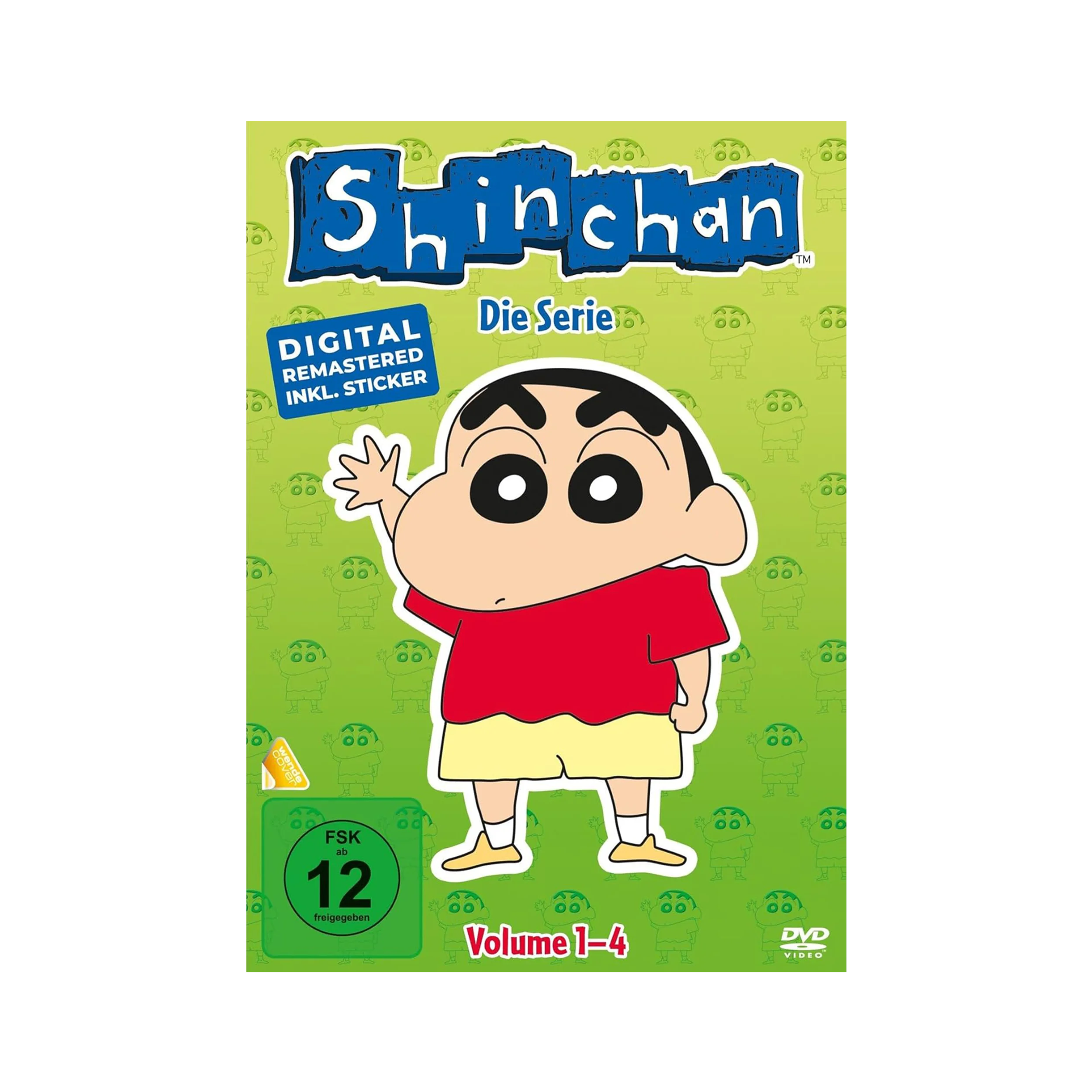 SHIN CHAN - DIE SERIE - Boxset mit Vol. 1 - 4 - Limited Edition inkl. Stickerfolie (DVD)
