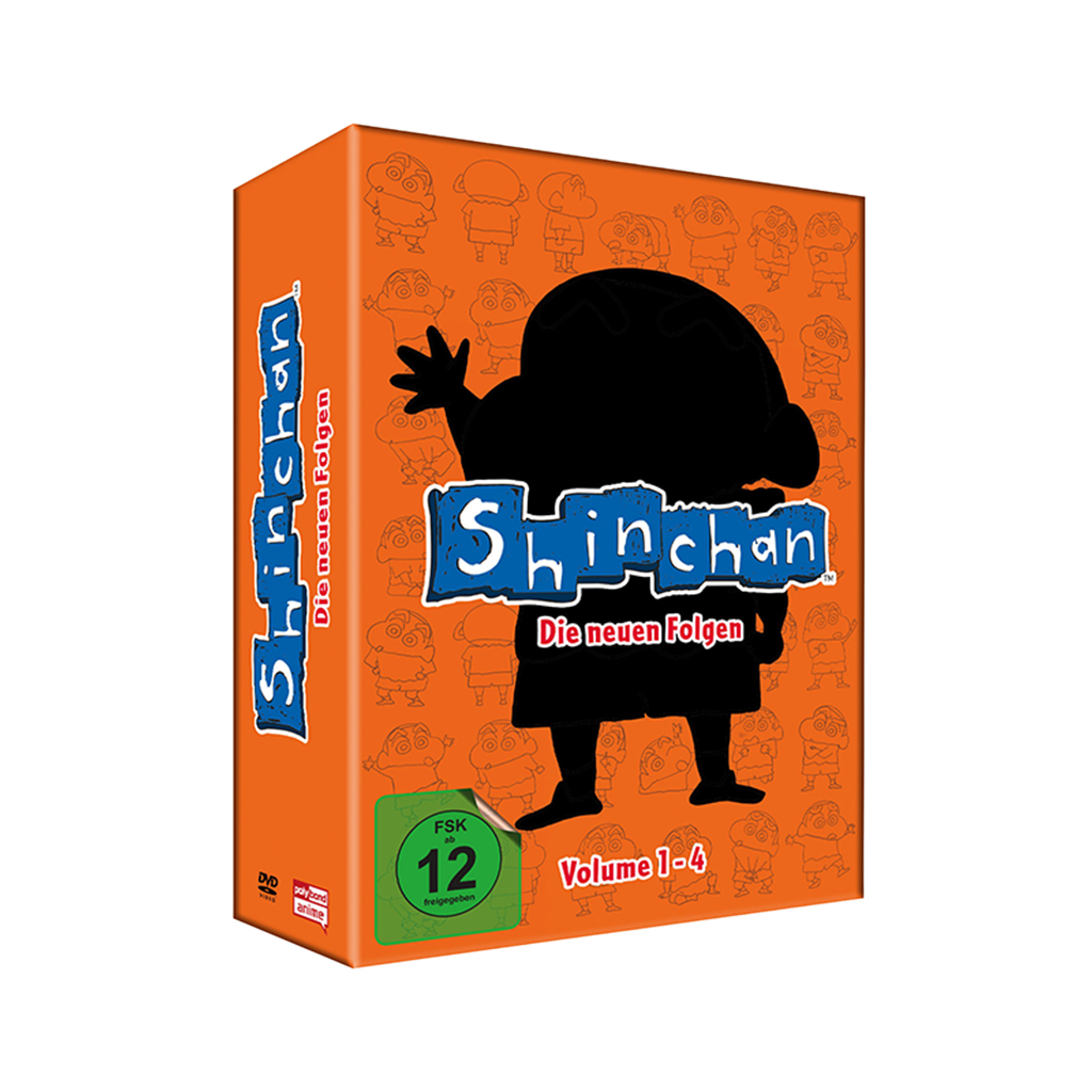 SHIN CHAN - Die neuen Folgen - Vol.1 - 4 (DVD)