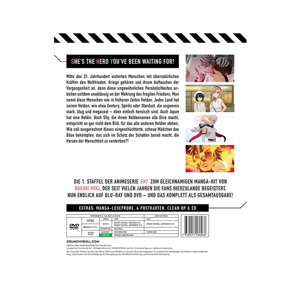 Shy - Staffel 1 - Gesamtausgabe mit Leseprobe (DVD)