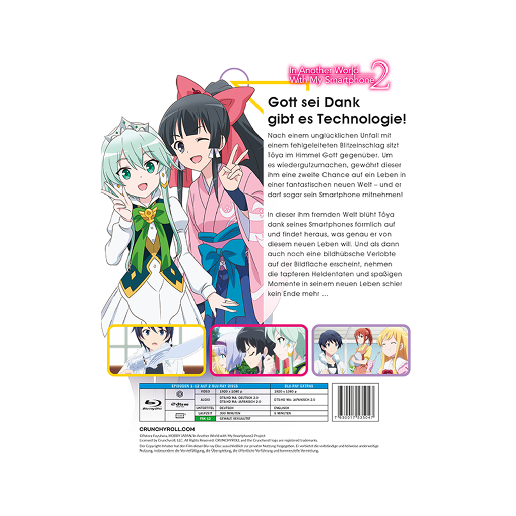 In Another World With My Smartphone - Staffel 2 - Gesamtausgabe (Blu-ray)