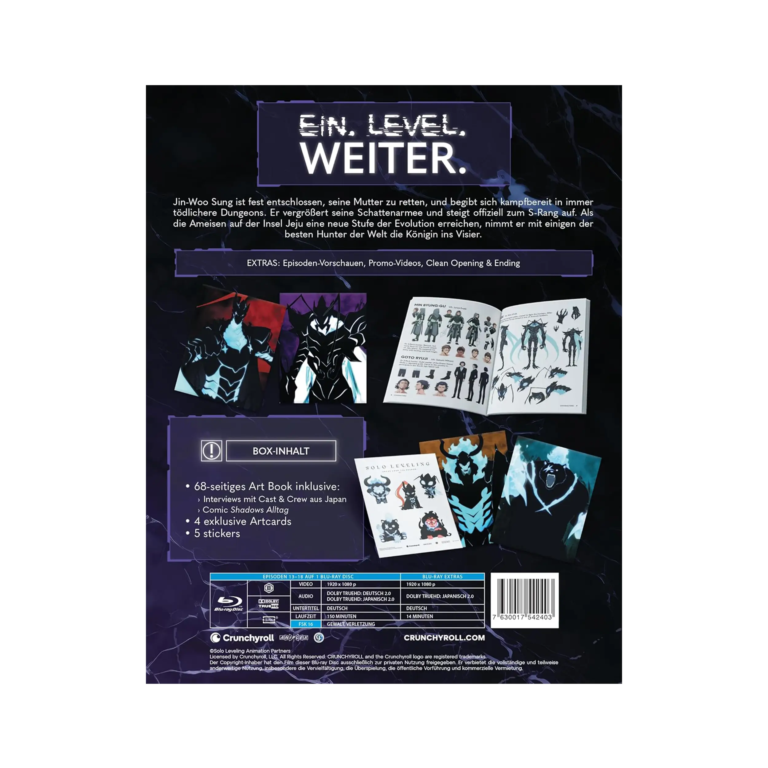 Solo Leveling: Arise from the Shadow - Staffel 2 - Vol. 1 - Limited Edition mit Sammelschuber (Blu-ray)