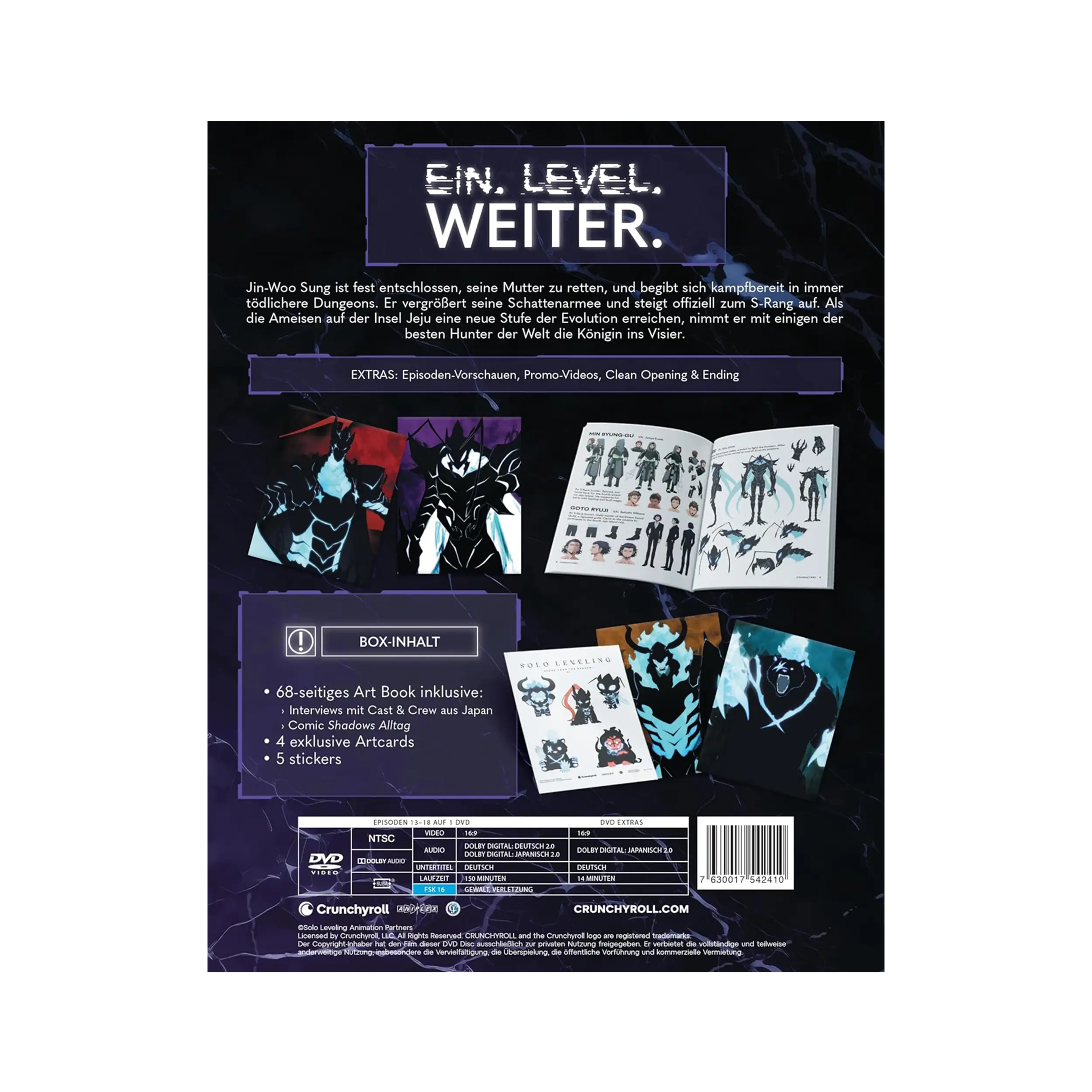 Solo Leveling: Arise from the Shadow - Staffel 2 - Vol. 1 - Limited Edition mit Sammelschuber (DVD)