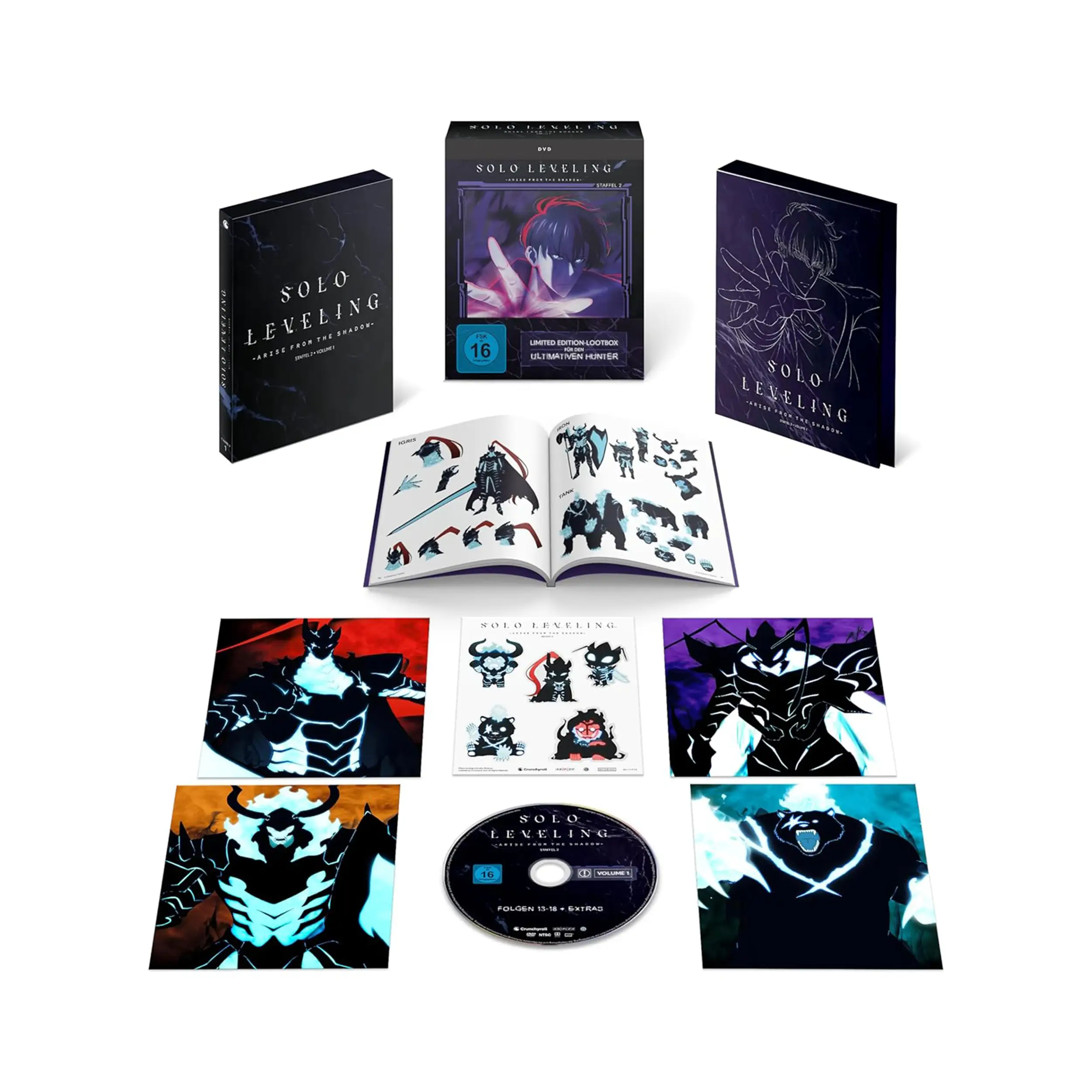 Solo Leveling: Arise from the Shadow - Staffel 2 - Vol. 1 - Limited Edition mit Sammelschuber (DVD)