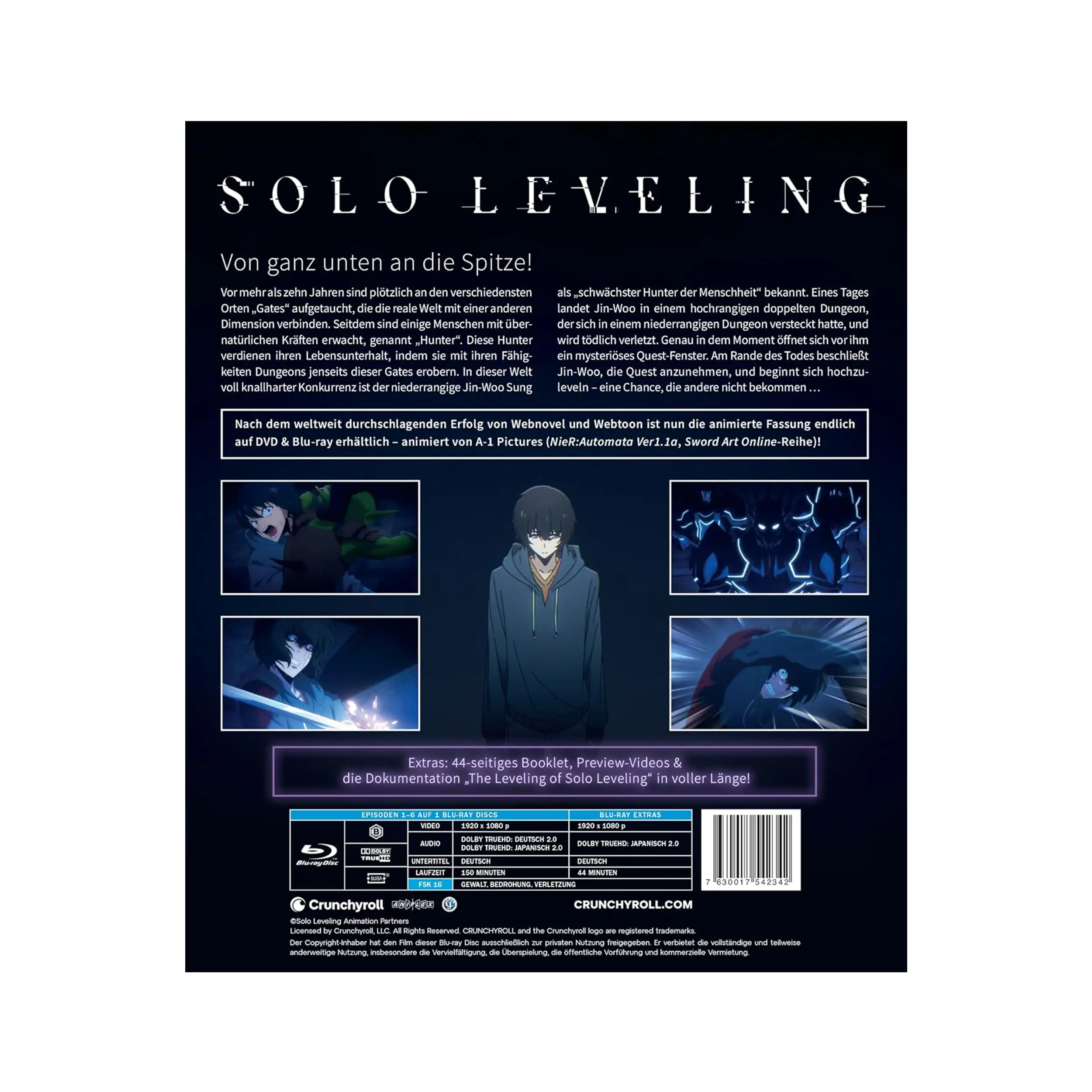 Solo Leveling - Staffel 1 - Vol. 1 (Blu-ray)