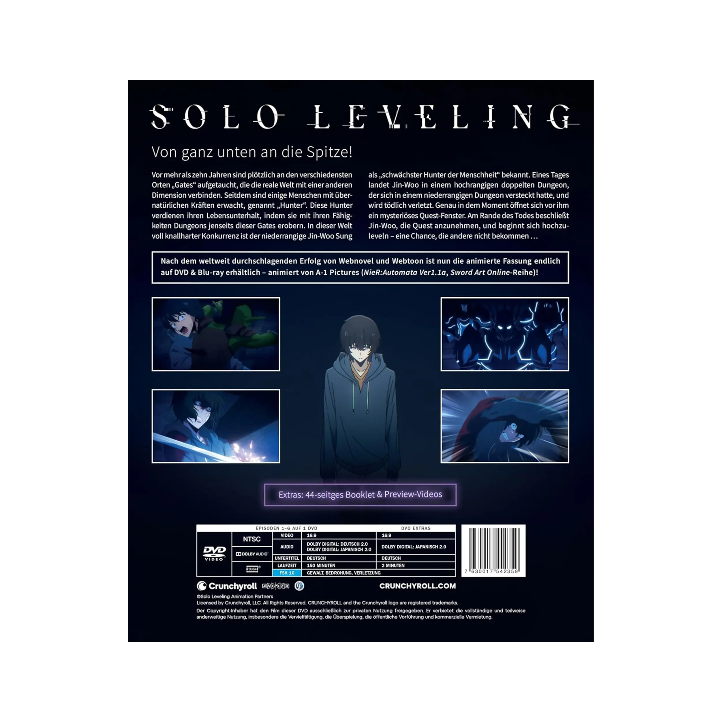 Solo Leveling - Staffel 1 - Vol. 1 (DVD)