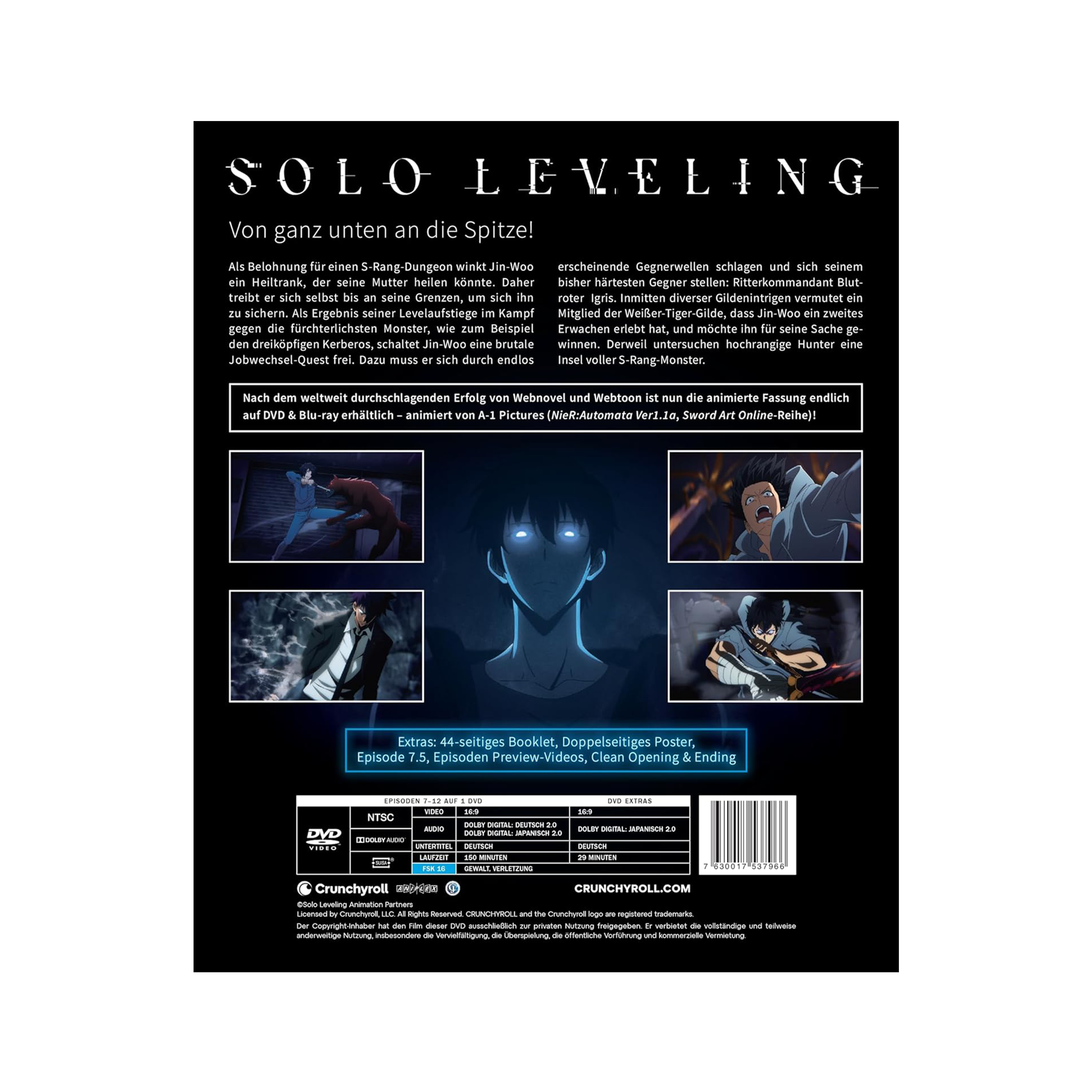 Solo Leveling - Staffel 1 - Part 2 (DVD)