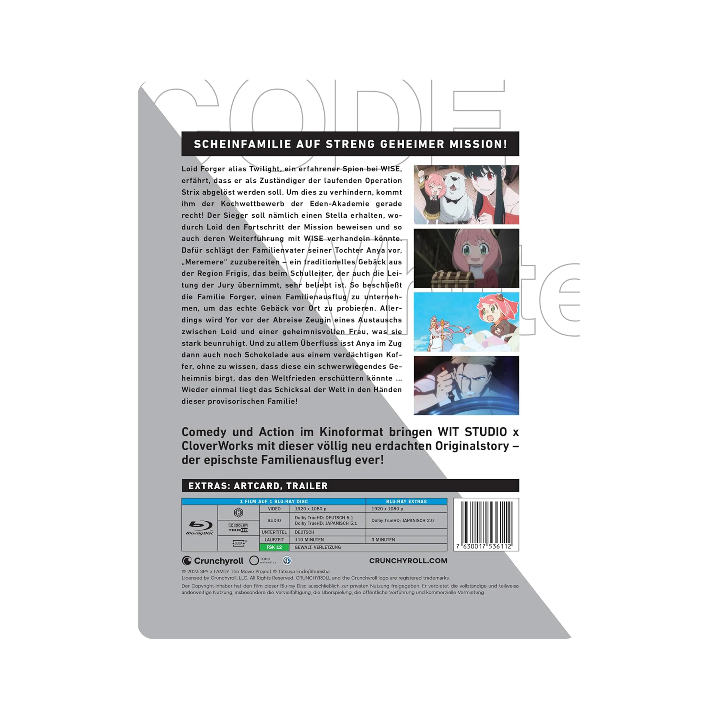 Spy x Family - Code: White - The Movie (Blu-ray)