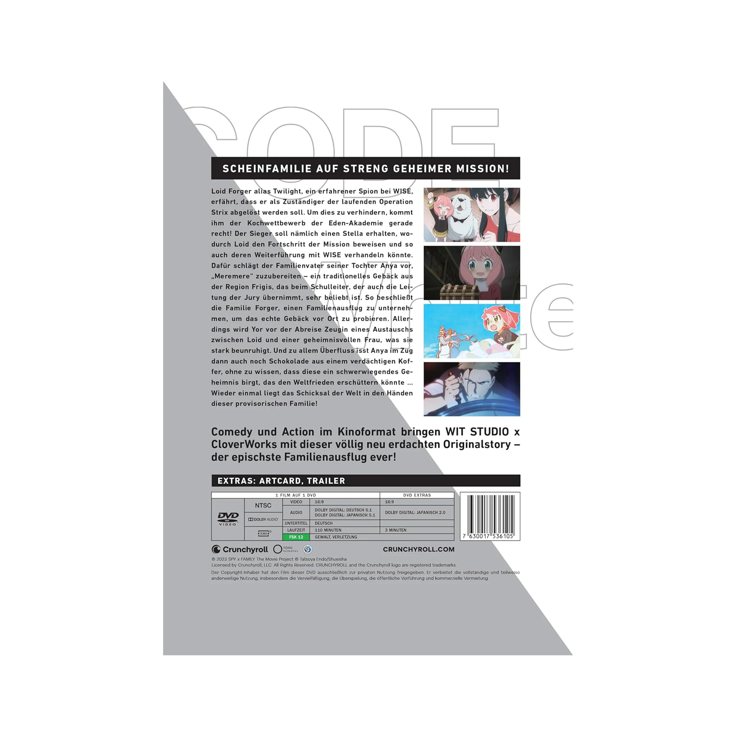 Spy x Family - Code: White - The Movie (DVD)