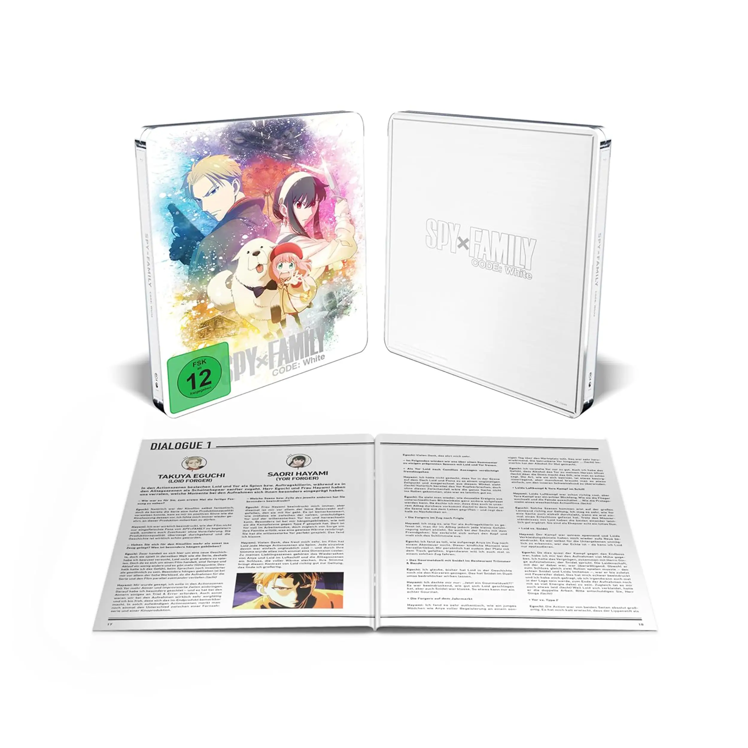 Spy x Family - Code: White - The Movie Steelbook Blu-ray Limitierte Edition