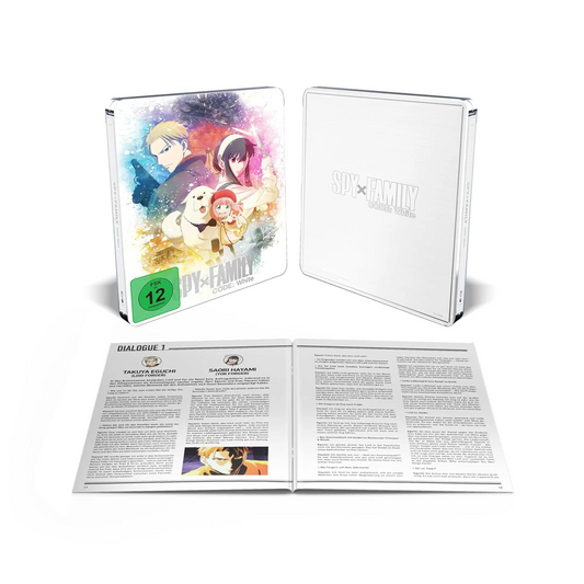 Spy x Family - Code: White - The Movie Steelbook Blu-ray Limitierte Edition