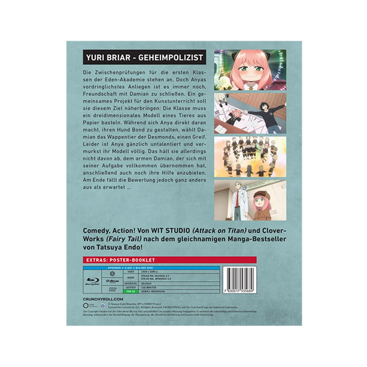 Anime-Poster-Buch zu Spy x Family Staffel 1 Vol.2 Blu-ray