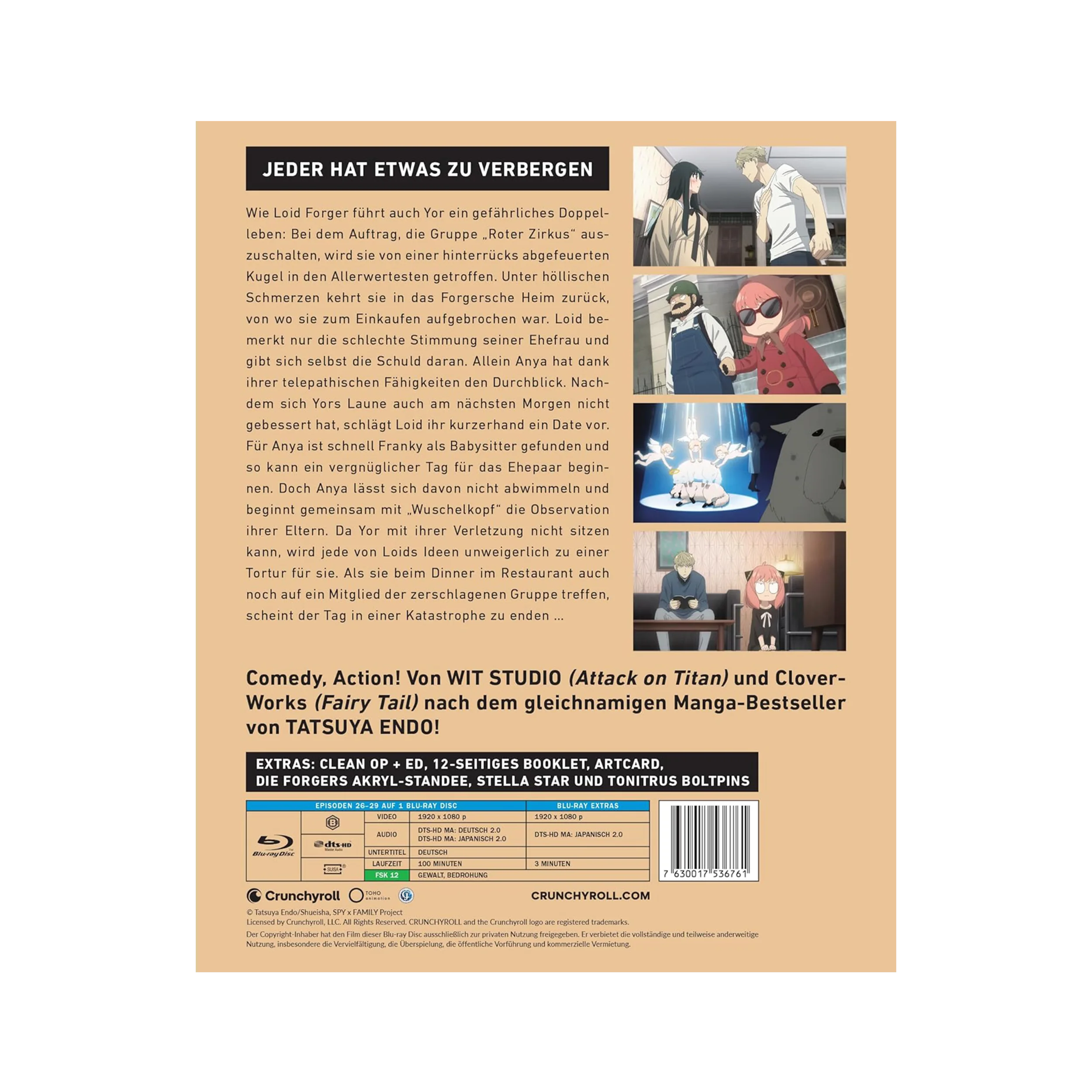 Spy x Family - Staffel 2 - Vol. 1 (Blu-ray) mit Sammelschuber