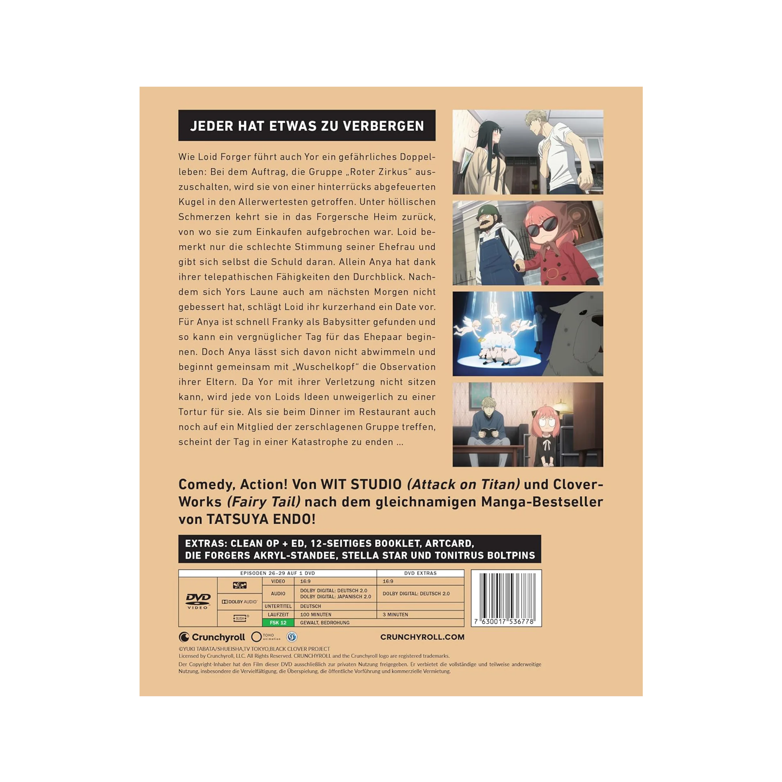 Spy x Family - Staffel 2 - Vol. 1 (DVD) mit Sammelschuber