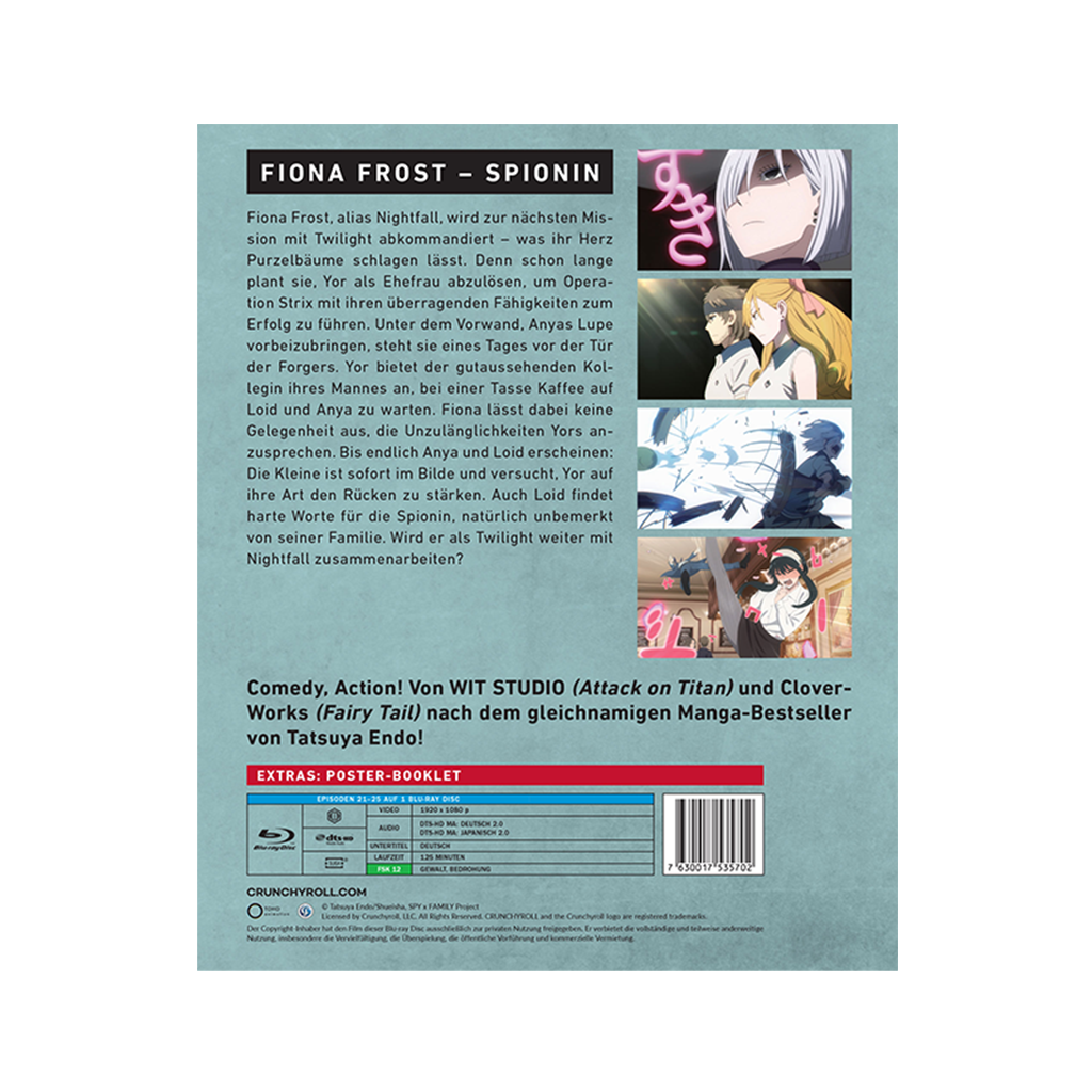 Spy x Family - Staffel 1 (Part 2) - Vol. 3 (Blu-ray)