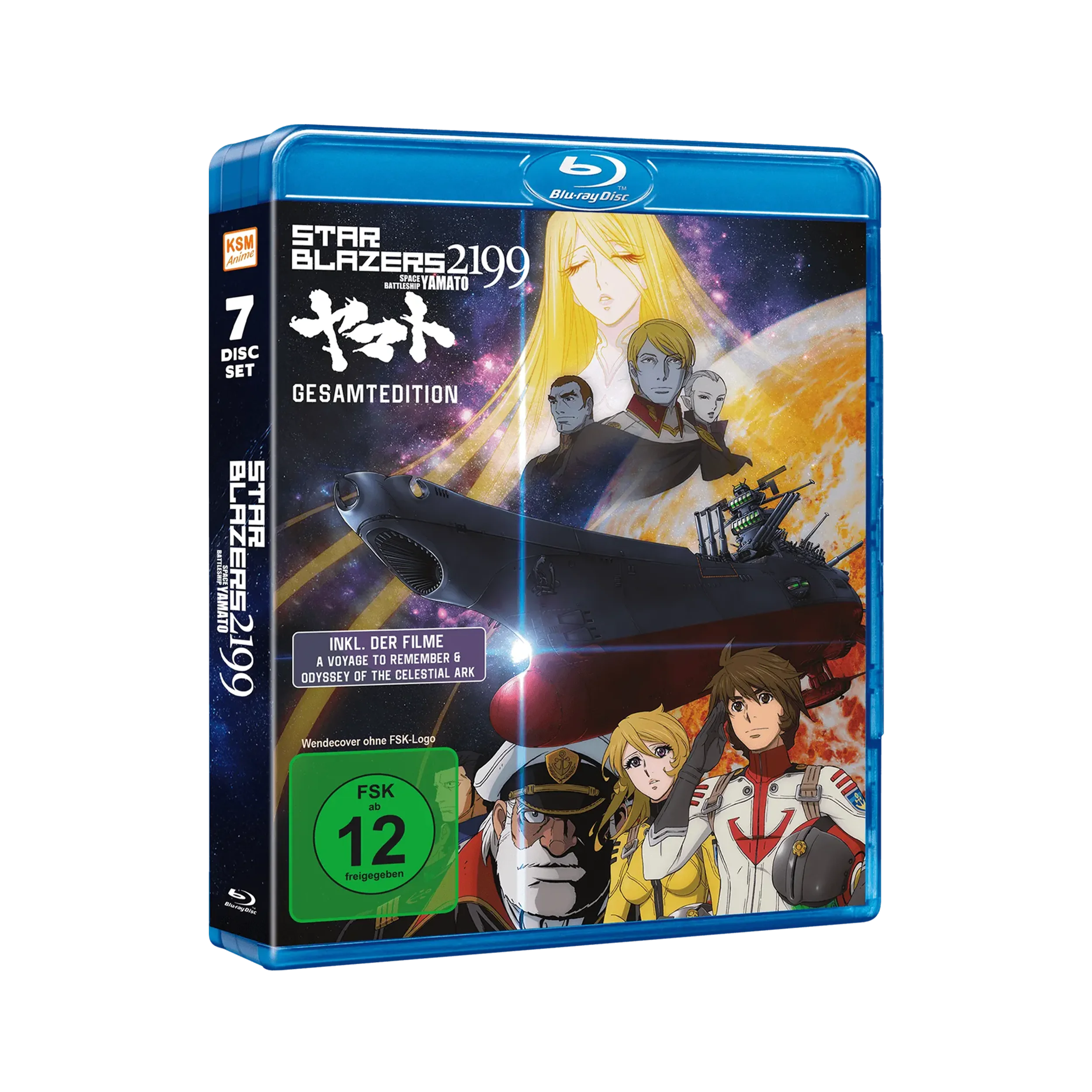 Star Blazers 2199: Space Battleship Yamato – Die komplette Serie + beide Filme (Blu-ray)