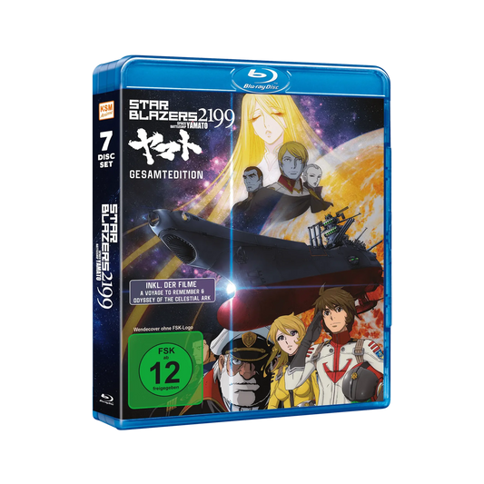 Star Blazers 2199: Space Battleship Yamato – Die komplette Serie + beide Filme (Blu-ray)