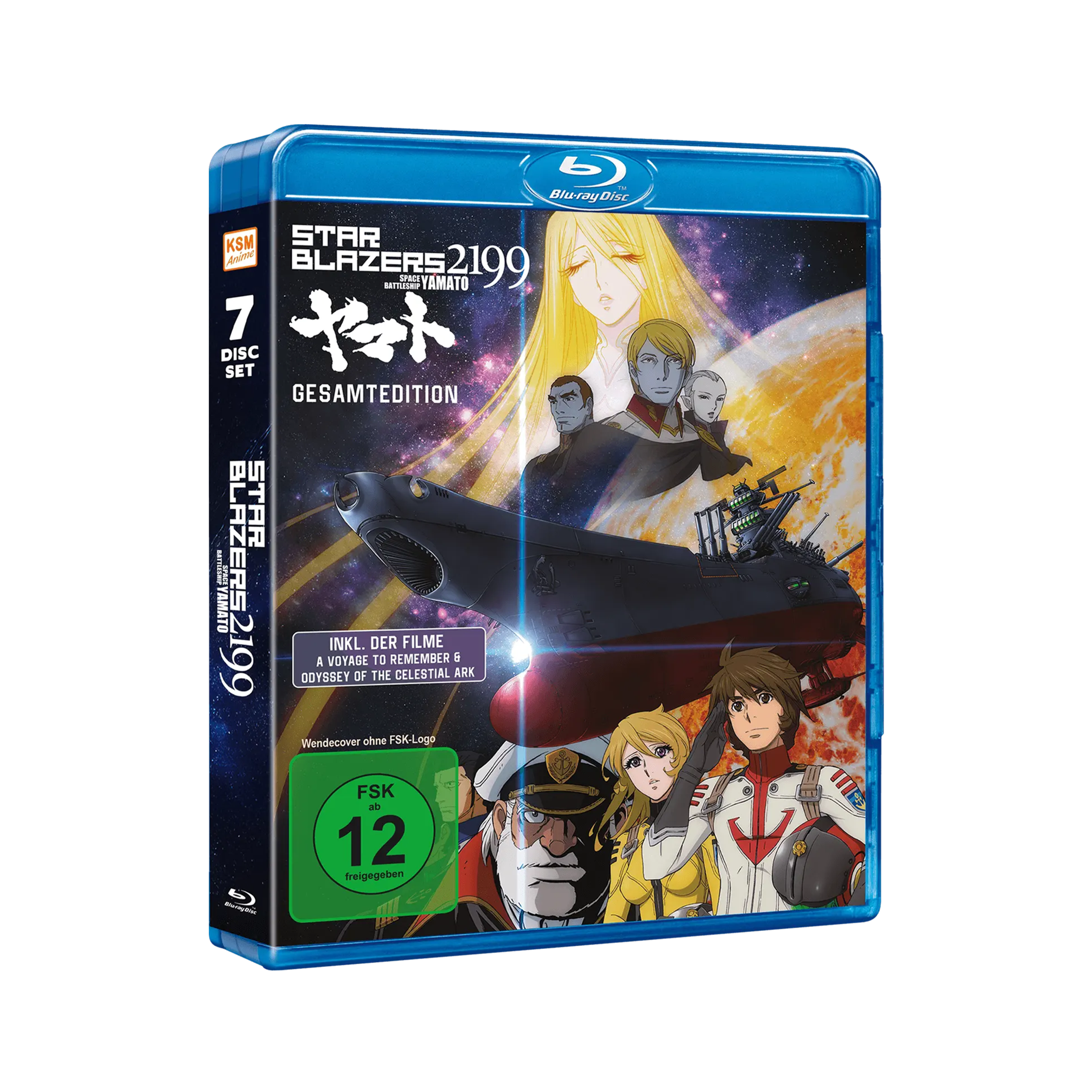 Star Blazers 2199: Space Battleship Yamato – Die komplette Serie + beide Filme (Blu-ray)