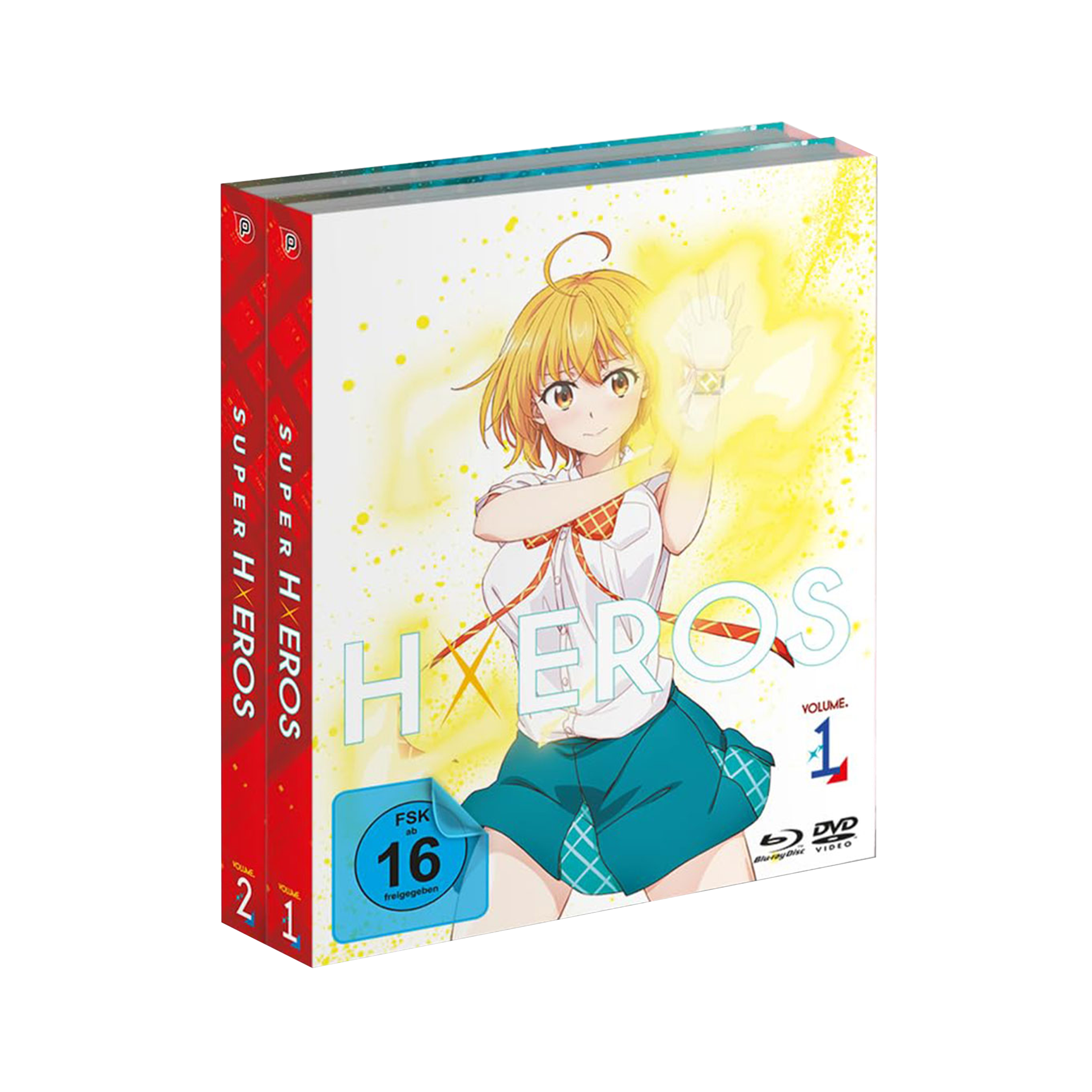 SUPER HxEROS - Season 1 - Gesamtausgabe - Bundle mit Vol. 1-2 (Blu-ray & DVD)