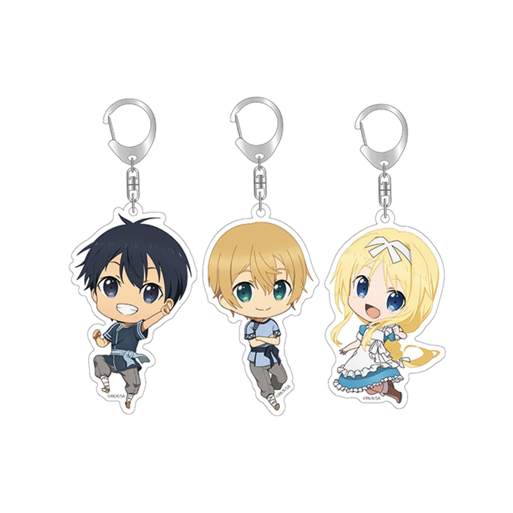 Sword Art Online - Alicization - Acrylschlüsselanhänger 3er-Set