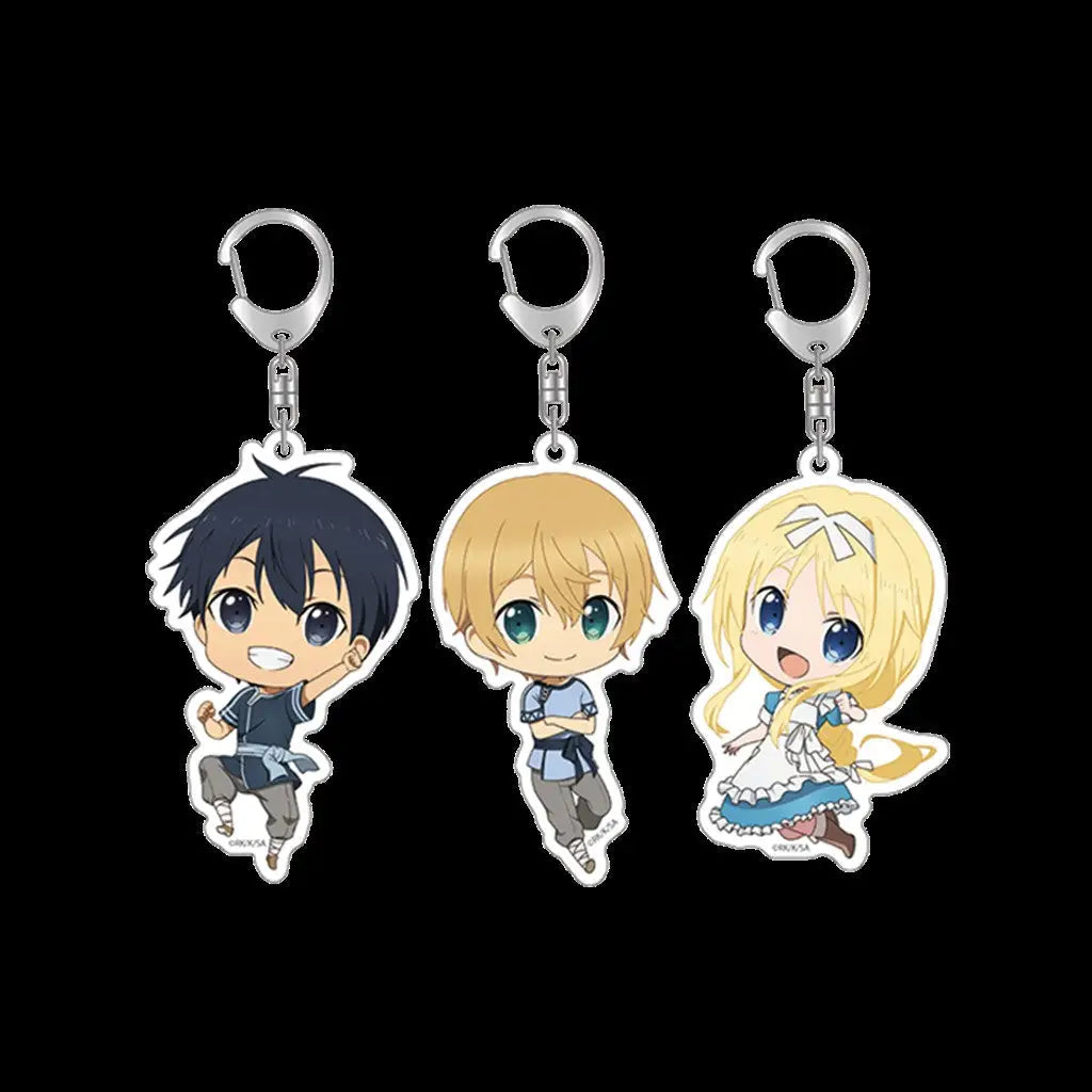 Sword Art Online - Alicization - Acrylschlüsselanhänger 3er-Set