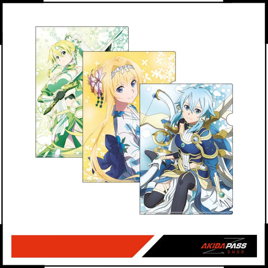 Sword Art Online - Alicization - War of Underworld - Klarsichtfolien-Set