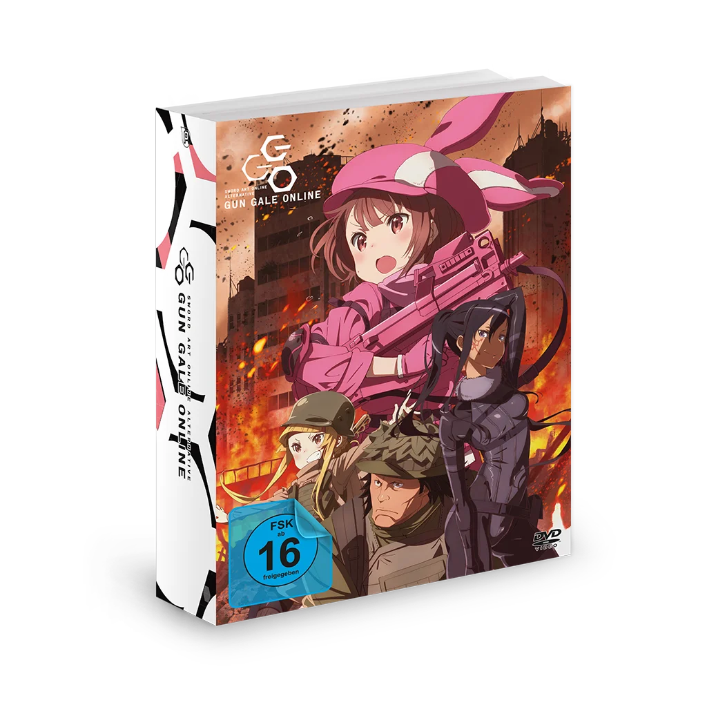 Sword Art Online Alternative: Gun Gale Online – Komplett-Set – Vol.1-2 (DVD)