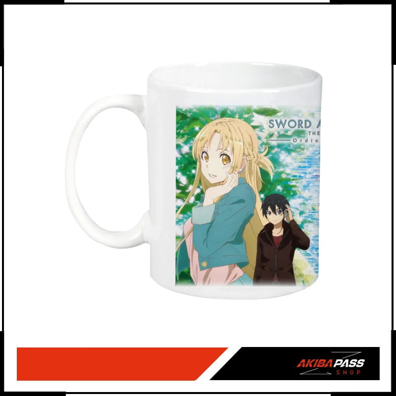 Sword Art Online - Ordinal Scale - Tasse Asuna x Kirito