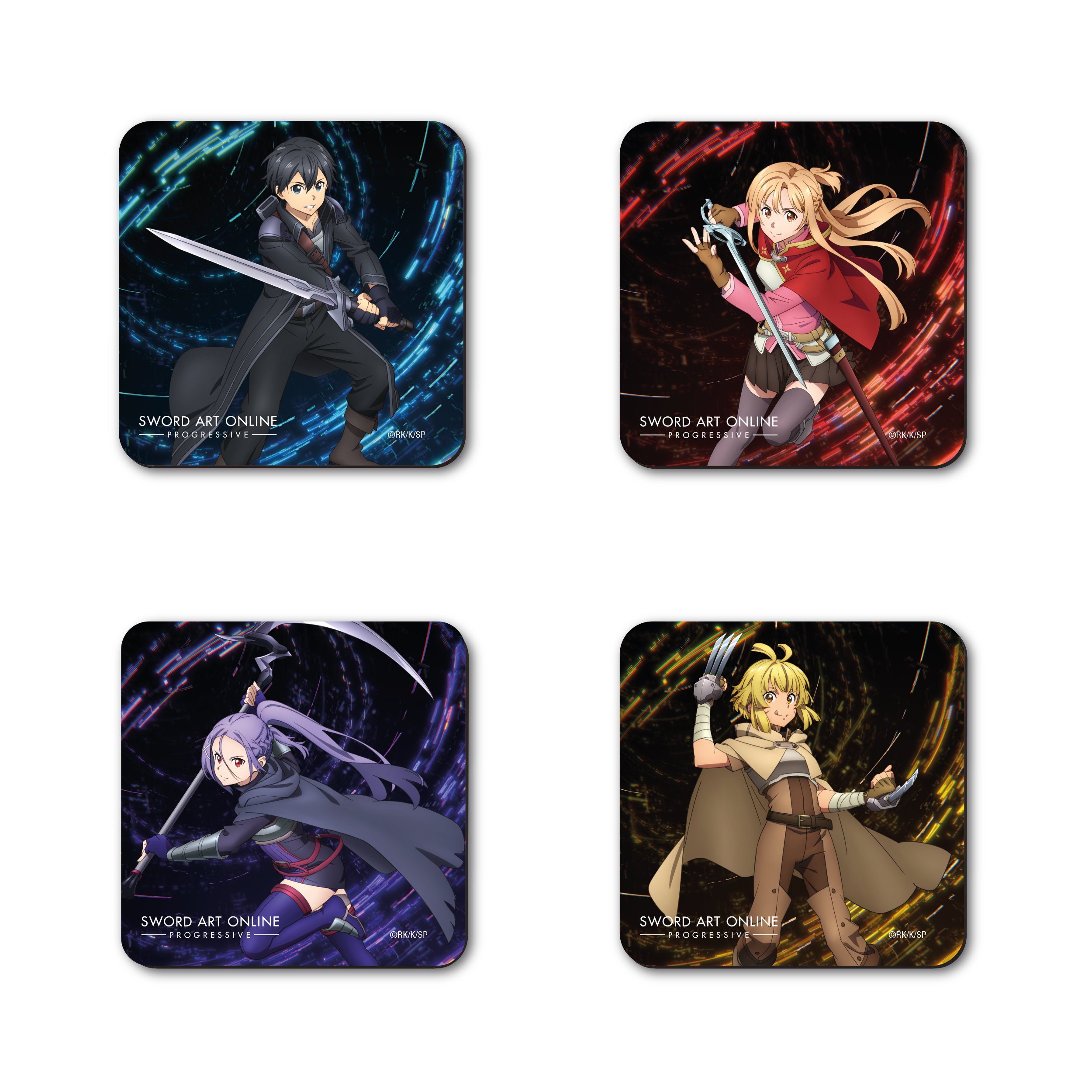 Sword Art Online the Movie - Progressive - Untersetzer-Set