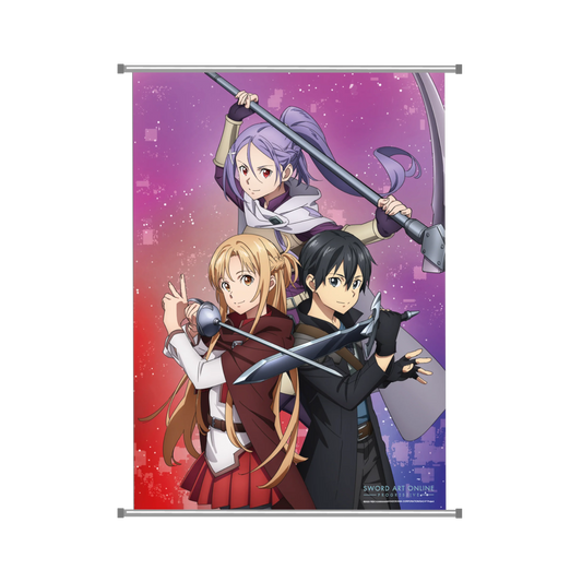 Sword Art Online the Movie - Progressive - Wandbanner - Asuna Kirito Mito