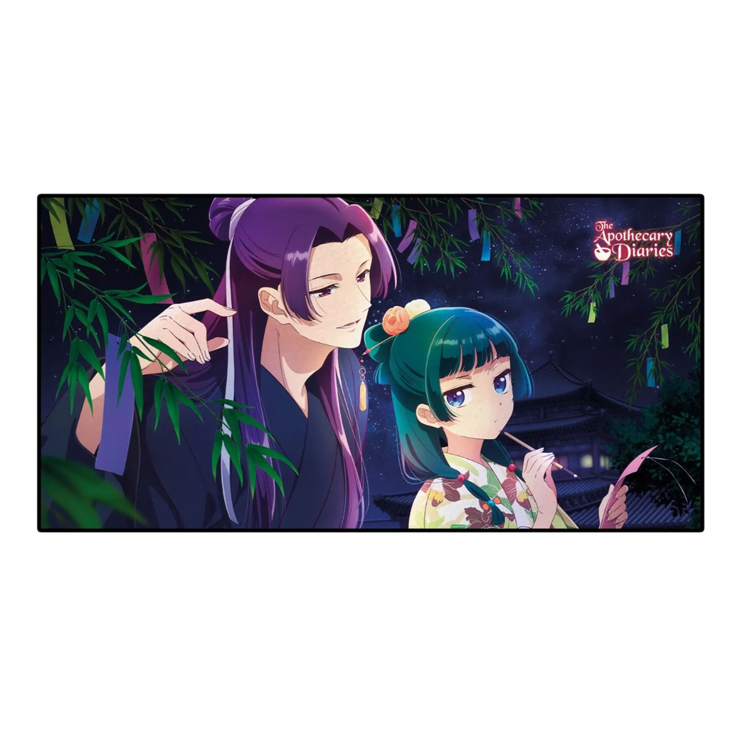 Die Tagebücher der Apothekerin - Handtuch (70x35cm) - Motiv: Maomao & Jinshi