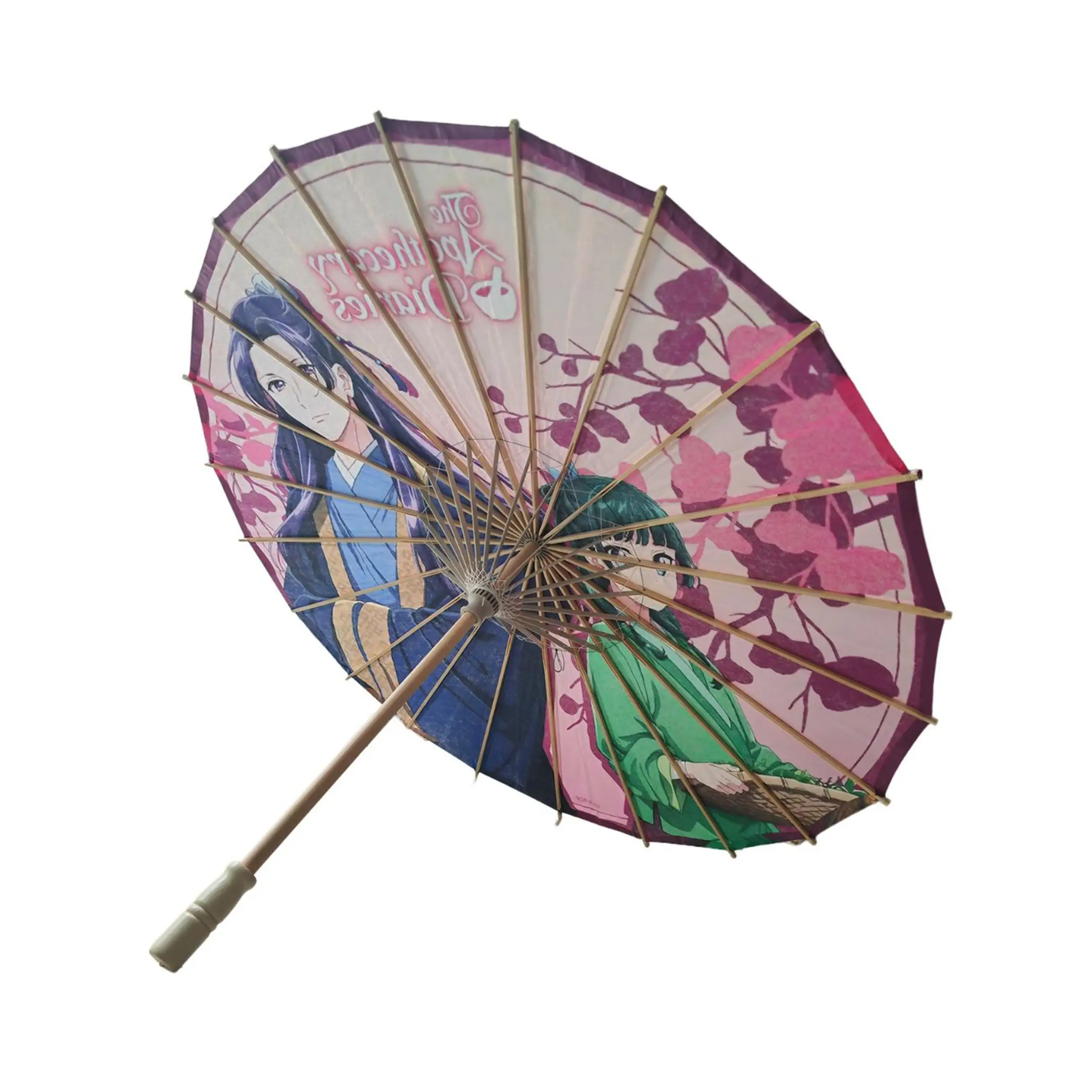 Die Tagebücher der Apothekerin - Japanischer Papierschirm - Motiv: Mao & Jinshi