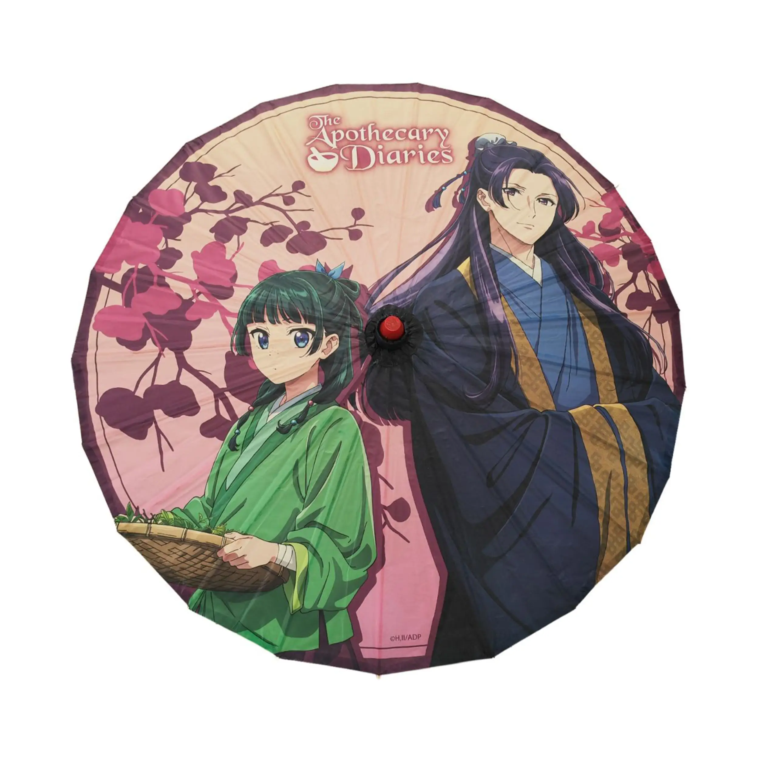 Die Tagebücher der Apothekerin - Japanischer Papierschirm - Motiv: Mao & Jinshi