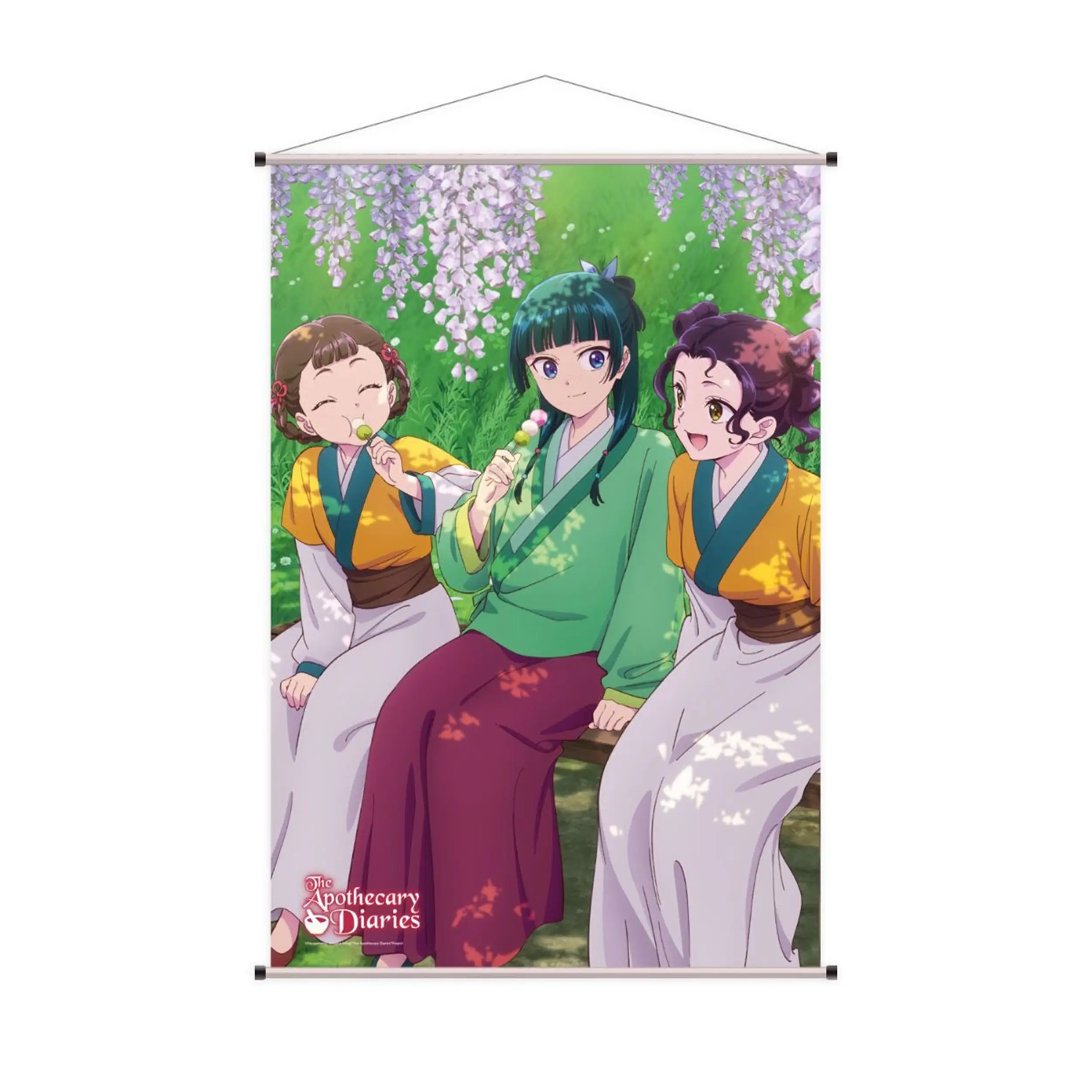 Die Tagebücher der Apothekerin - Wallscroll (60x90cm) - Motiv: Maomao & Freunde