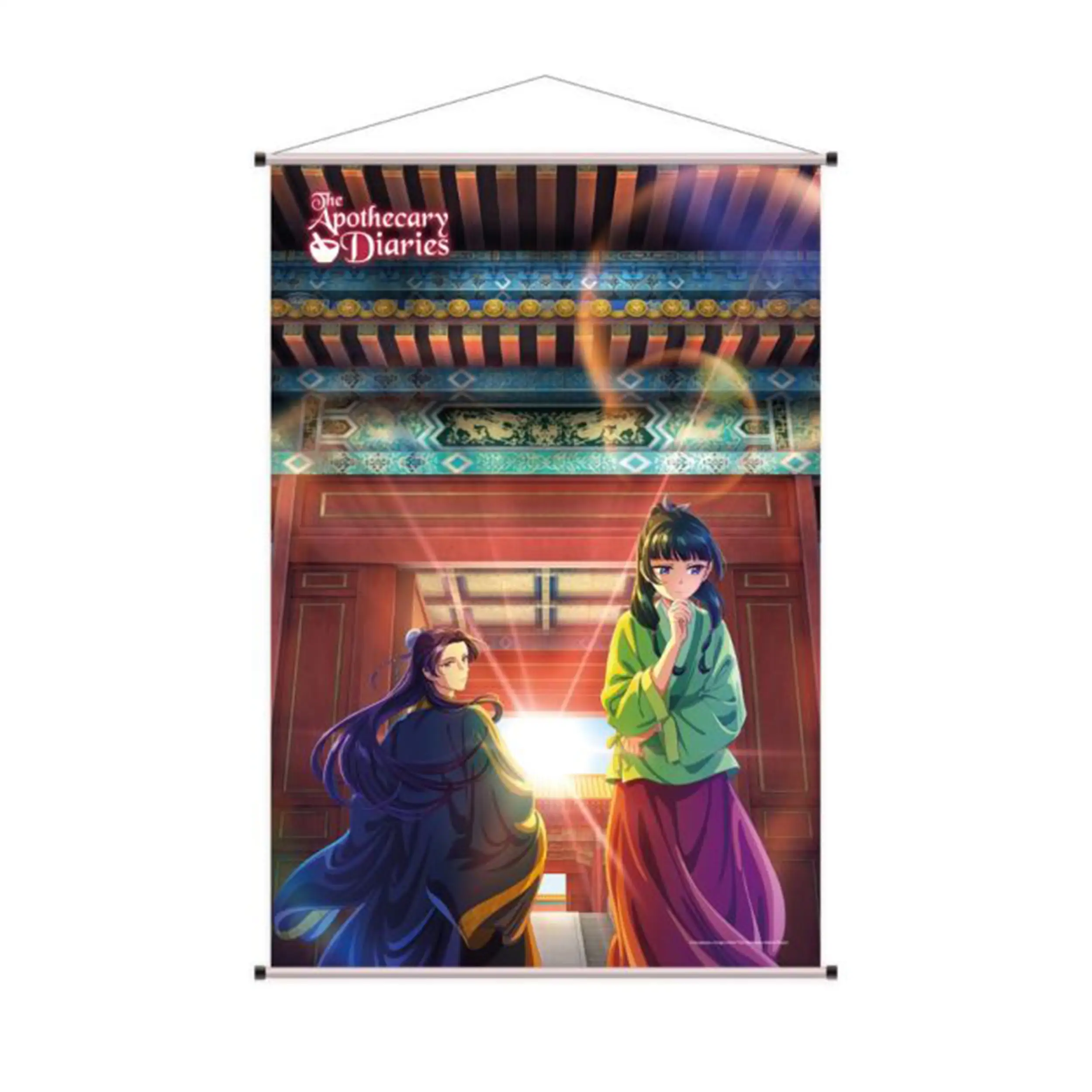 Die Tagebücher der Apothekerin - Wallscroll (60x90cm) - Motiv: Maomao & Jinshi #1