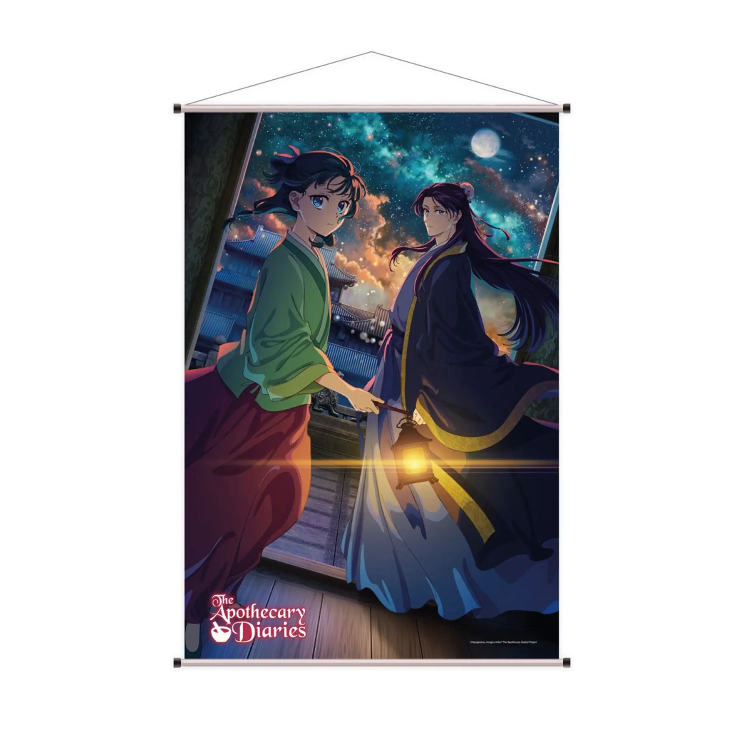 Die Tagebücher der Apothekerin - Wallscroll (60x90cm) - Motiv: Maomao & Jinshi #2