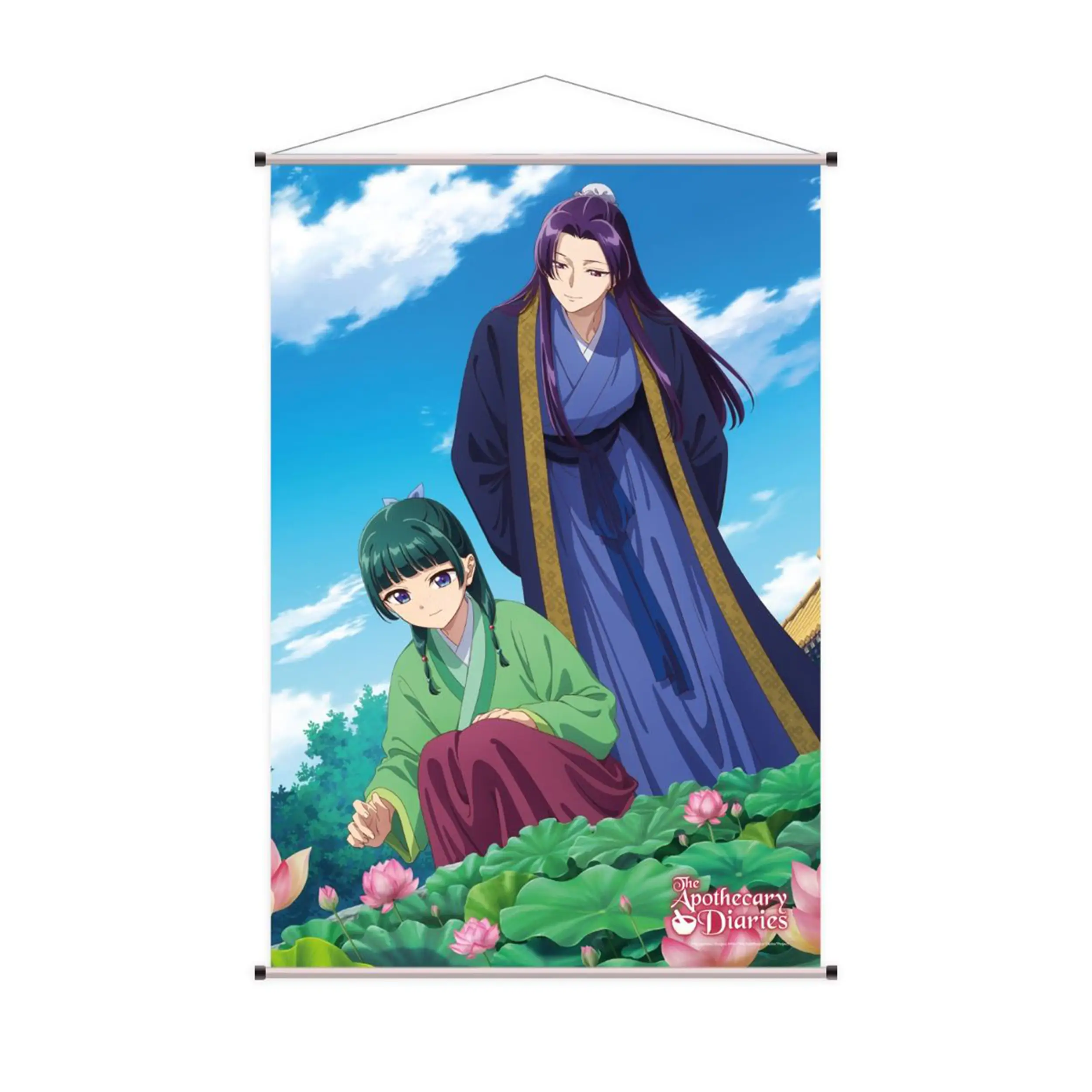 Die Tagebücher der Apothekerin - Wallscroll (60x90cm) - Motiv: Maomao & Jinshi #4