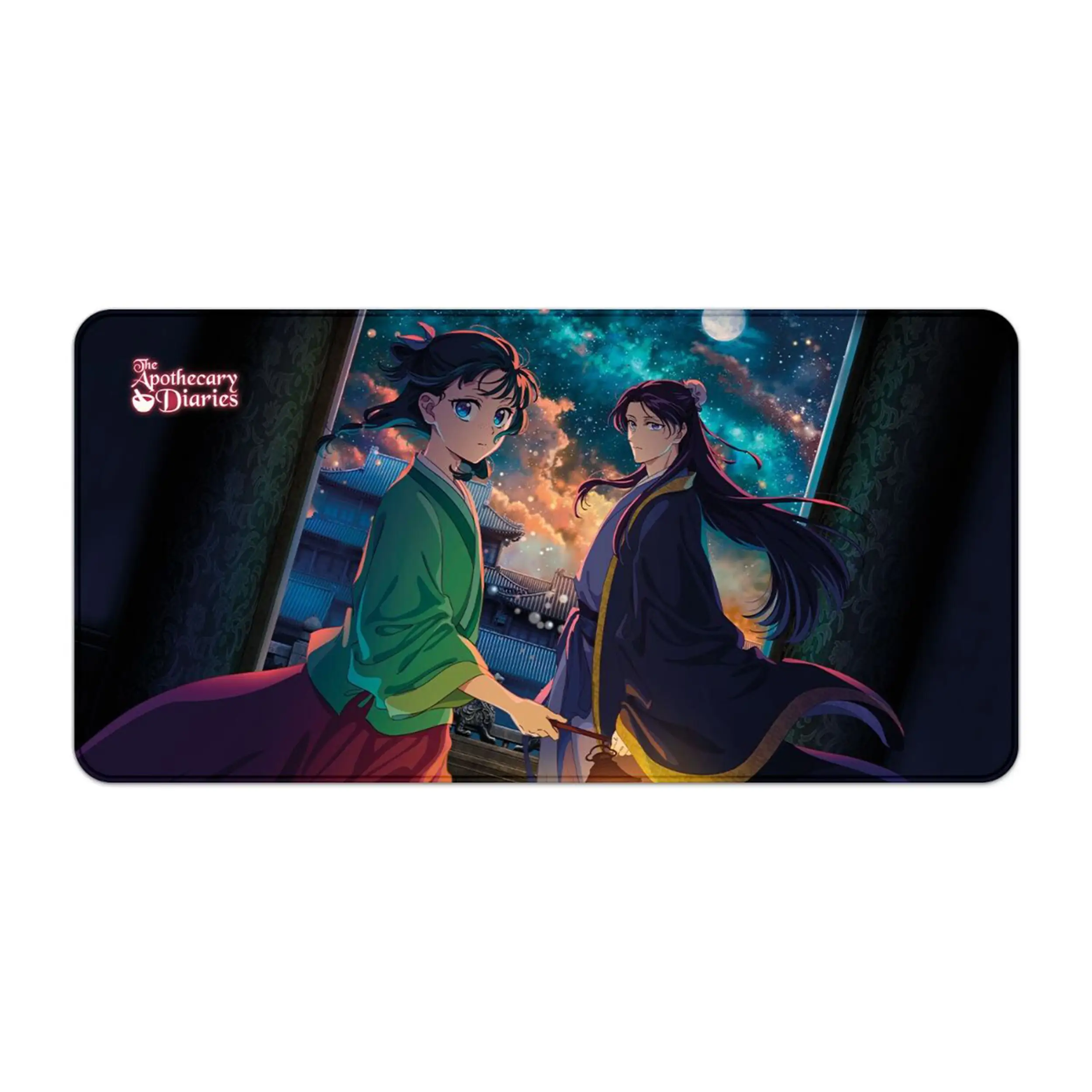 Die Tagebücher der Apothekerin - XXL Mousepad (80x40cm) - Motiv: Maomao & Jinshi #1