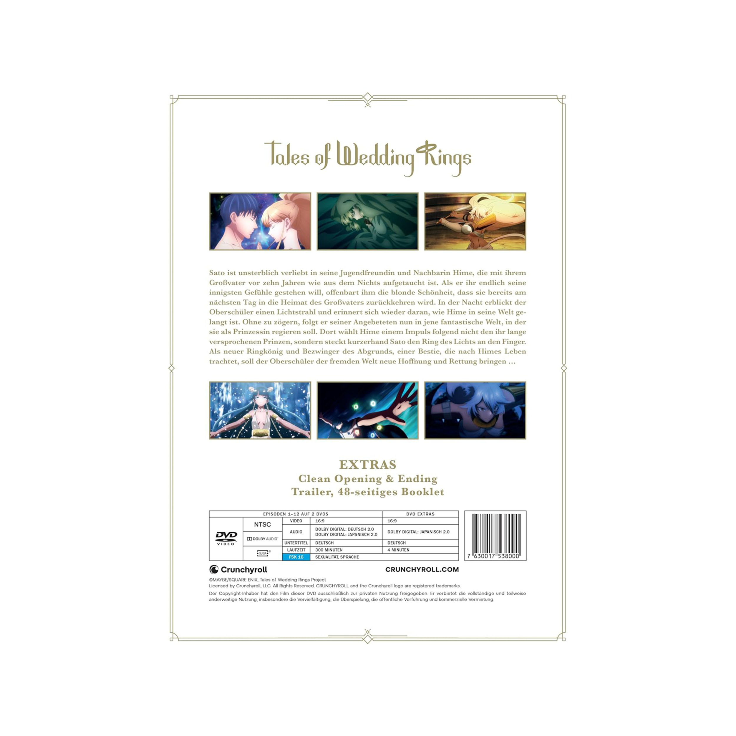 Tales of Wedding Rings - Staffel 1 - Gesamtausgabe - Limited Edition mit Manga (DVD)