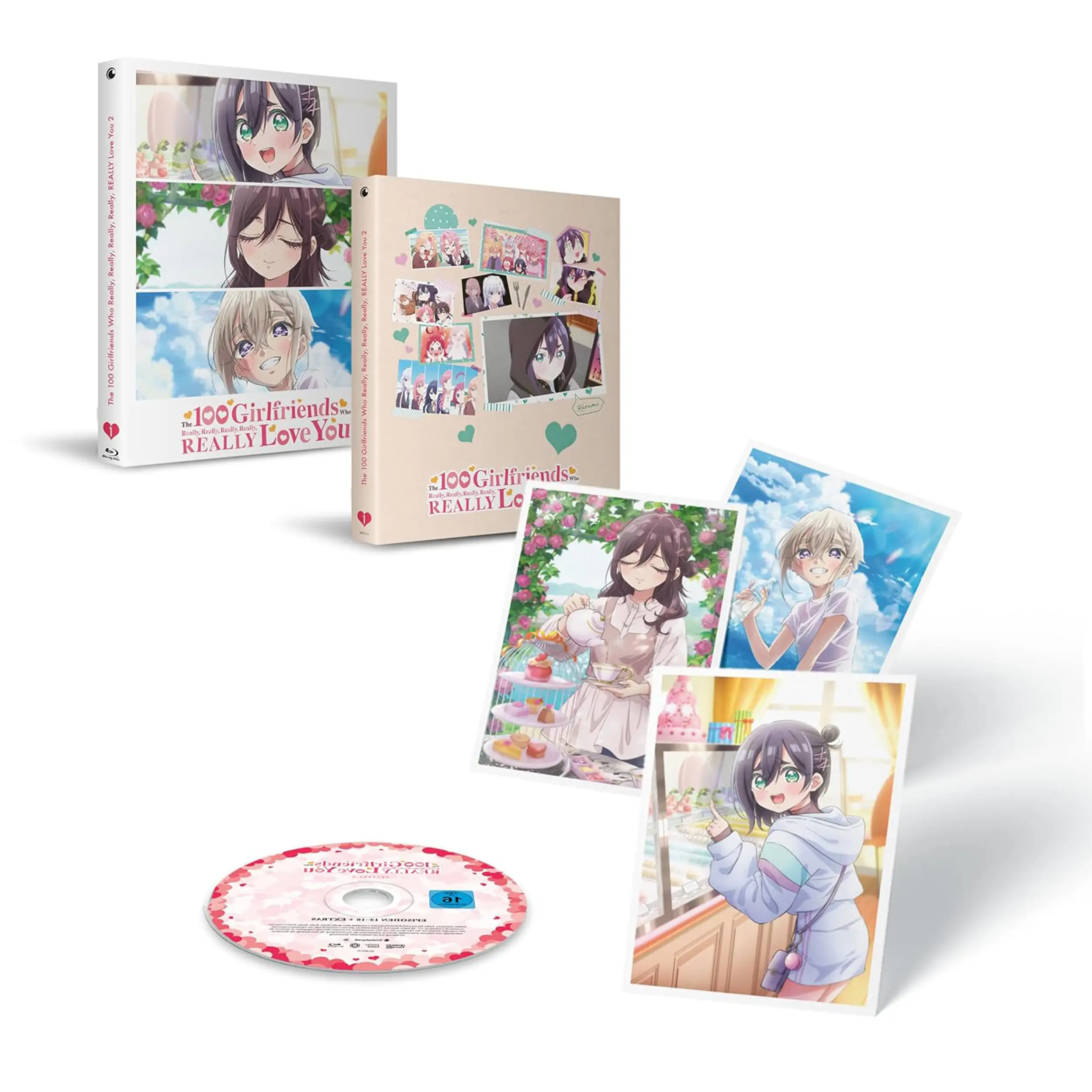 The 100 Girlfriends Who Really Really Really Really REALLY Love you - Season 2 - Vol. 1 - Limited Edition mit Sammelschuber (Blu-ray)
