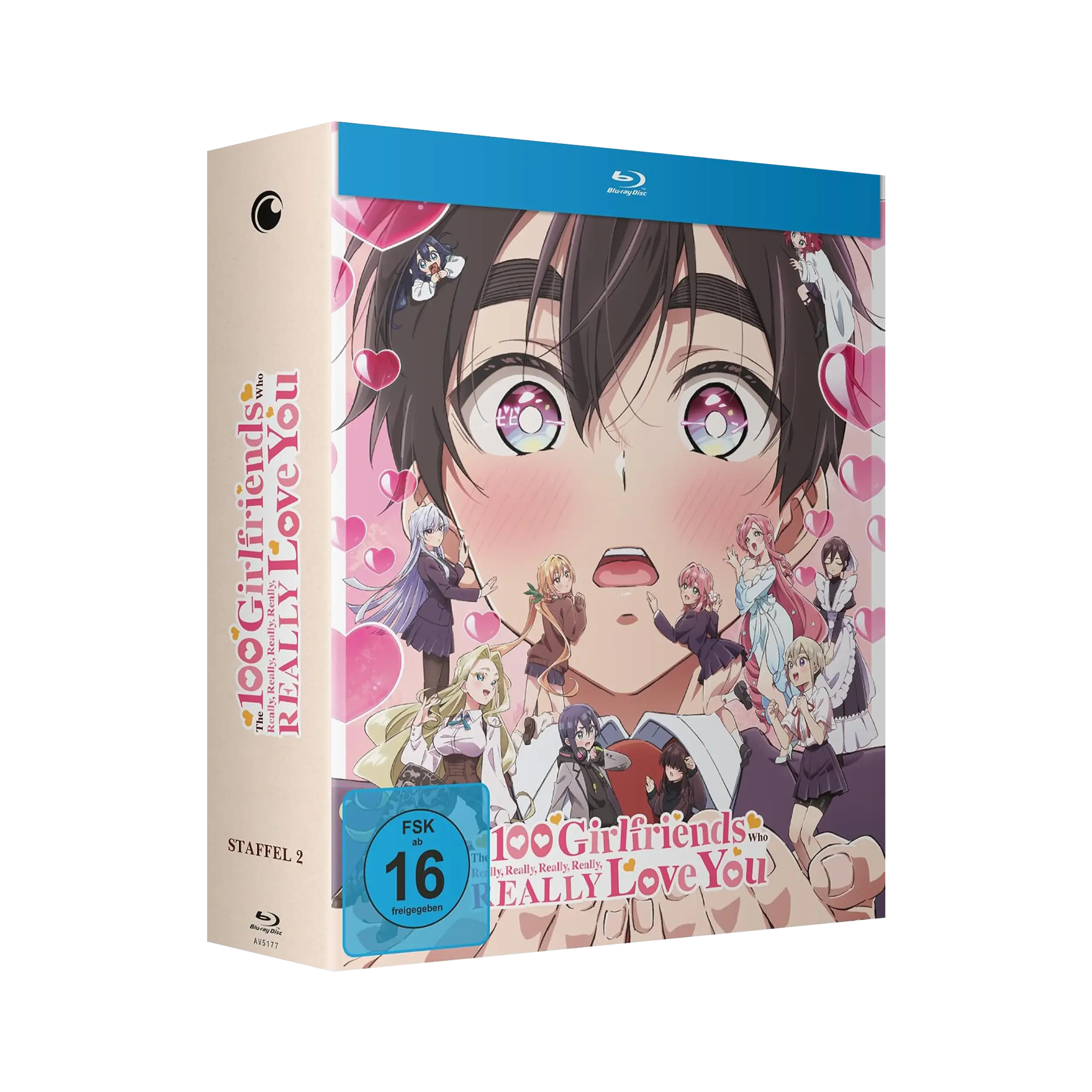 The 100 Girlfriends Who Really Really Really Really REALLY Love you - Season 2 - Vol. 1 - Limited Edition mit Sammelschuber (Blu-ray)