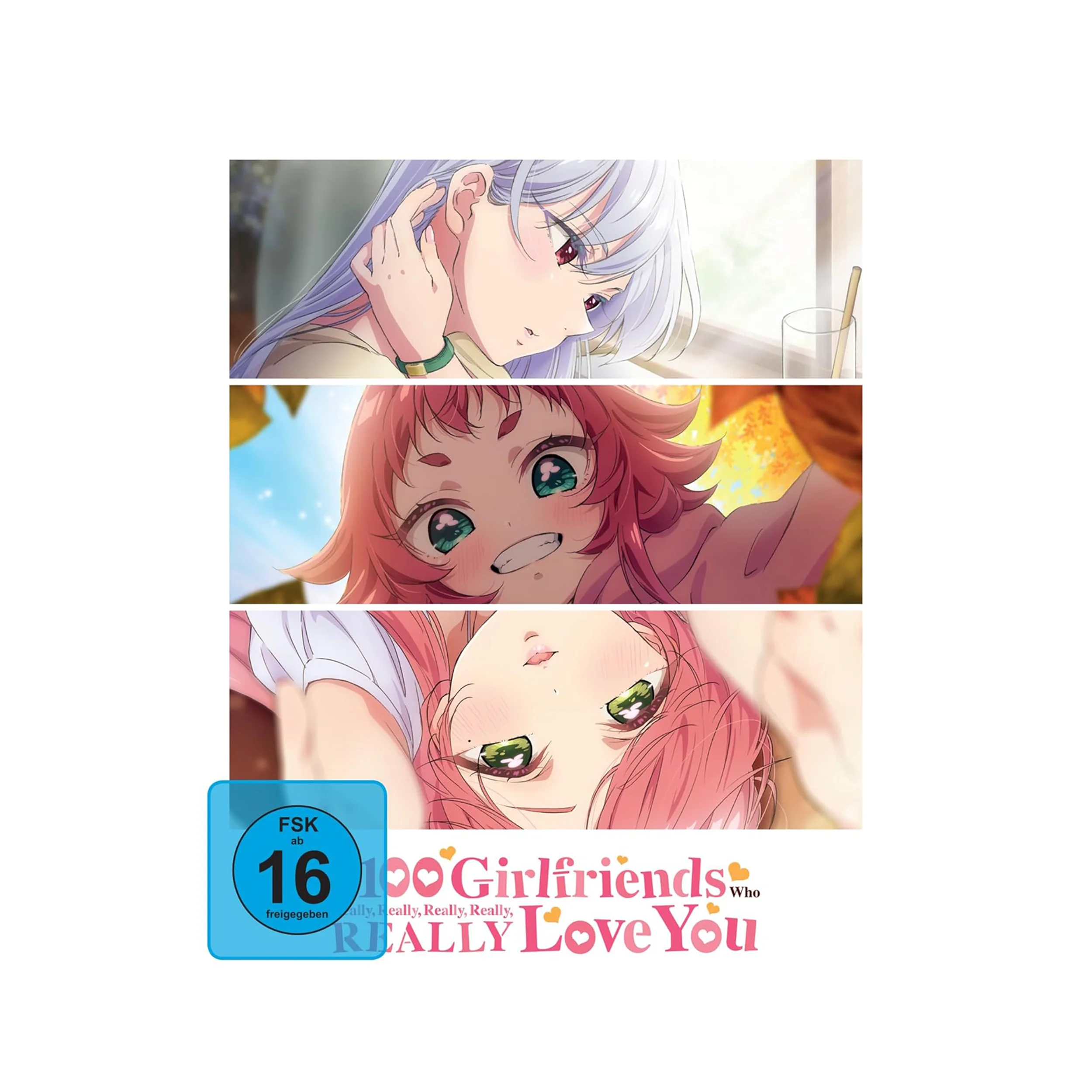 The 100 Girlfriends Who Really Really Really Really REALLY Love you - Staffel 1 - Vol. 2 (DVD)