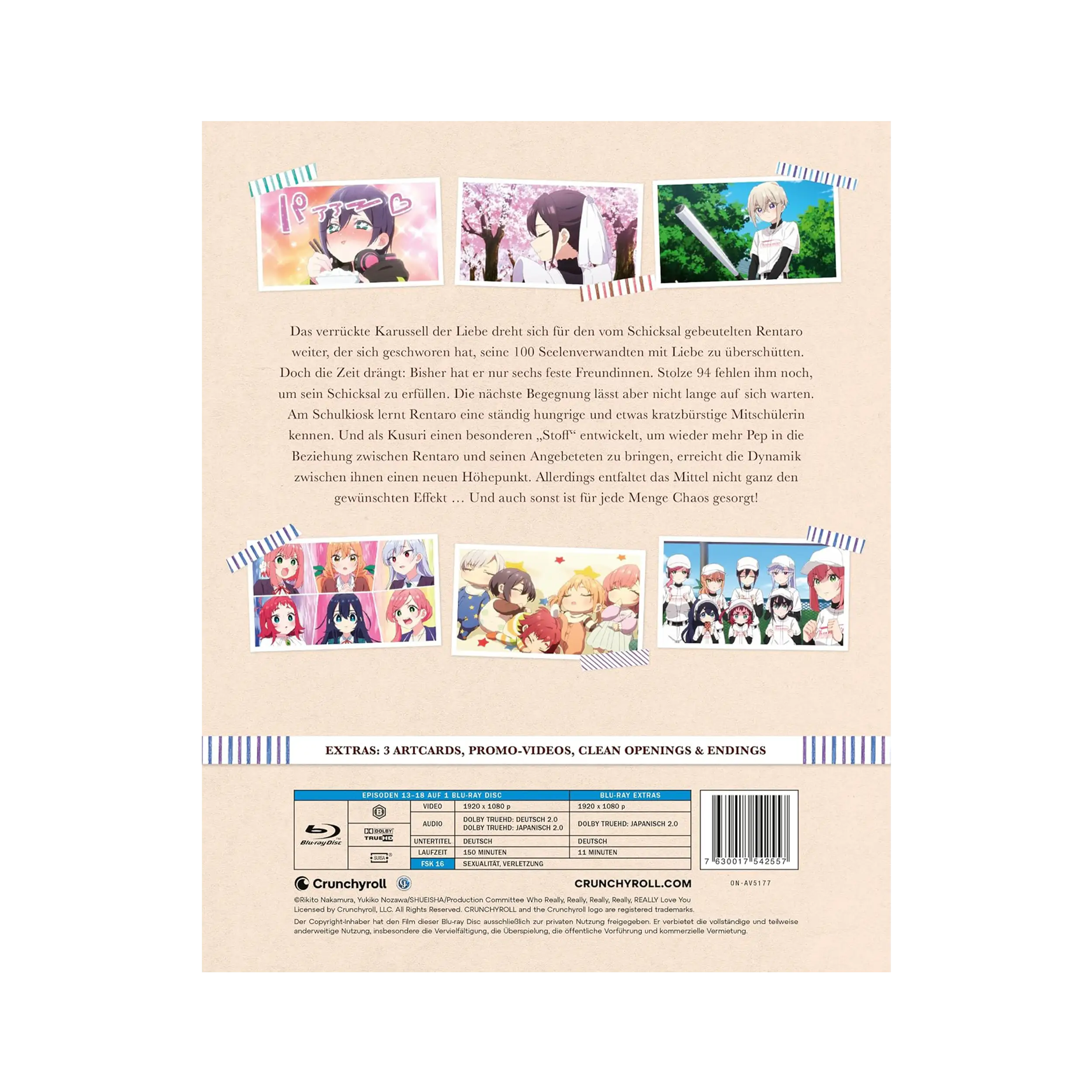 The 100 Girlfriends Who Really Really Really Really REALLY Love you - Season 2 - Vol. 1 - Limited Edition mit Sammelschuber (Blu-ray)