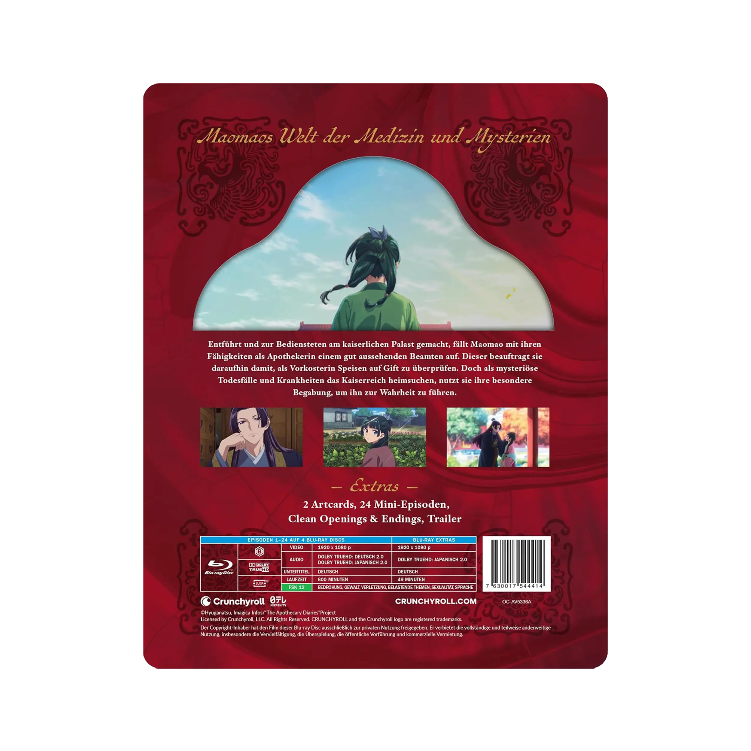 The Apothecary Diaries - Die Tagebücher der Apothekerin - Staffel 1 - Gesamtausgabe - Steelbook Edition (Blu-ray)