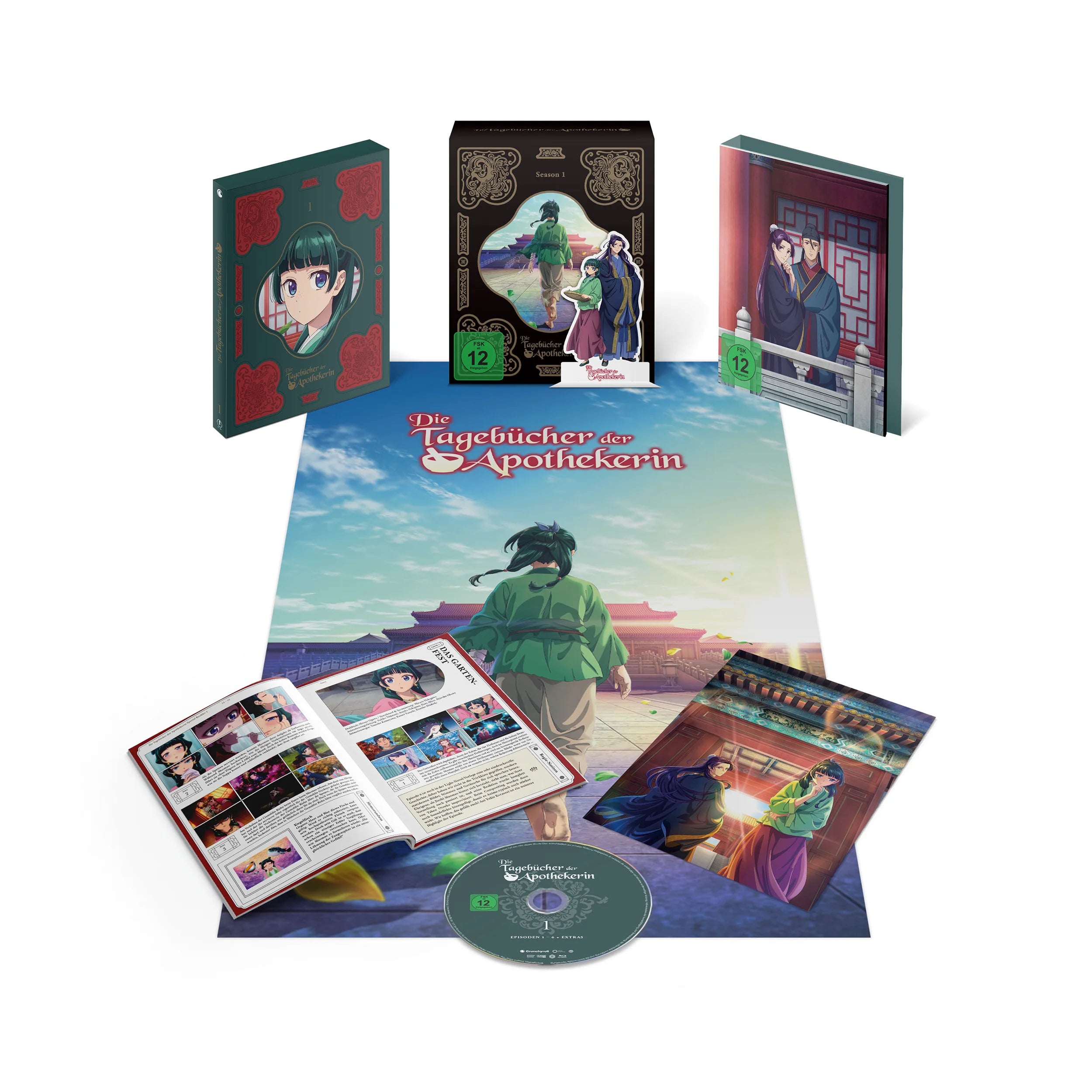 The Apothecary Diaries - Die Tagebücher der Apothekerin - Staffel 1 - Vol. 1 - Limited Edition mit Sammelschuber