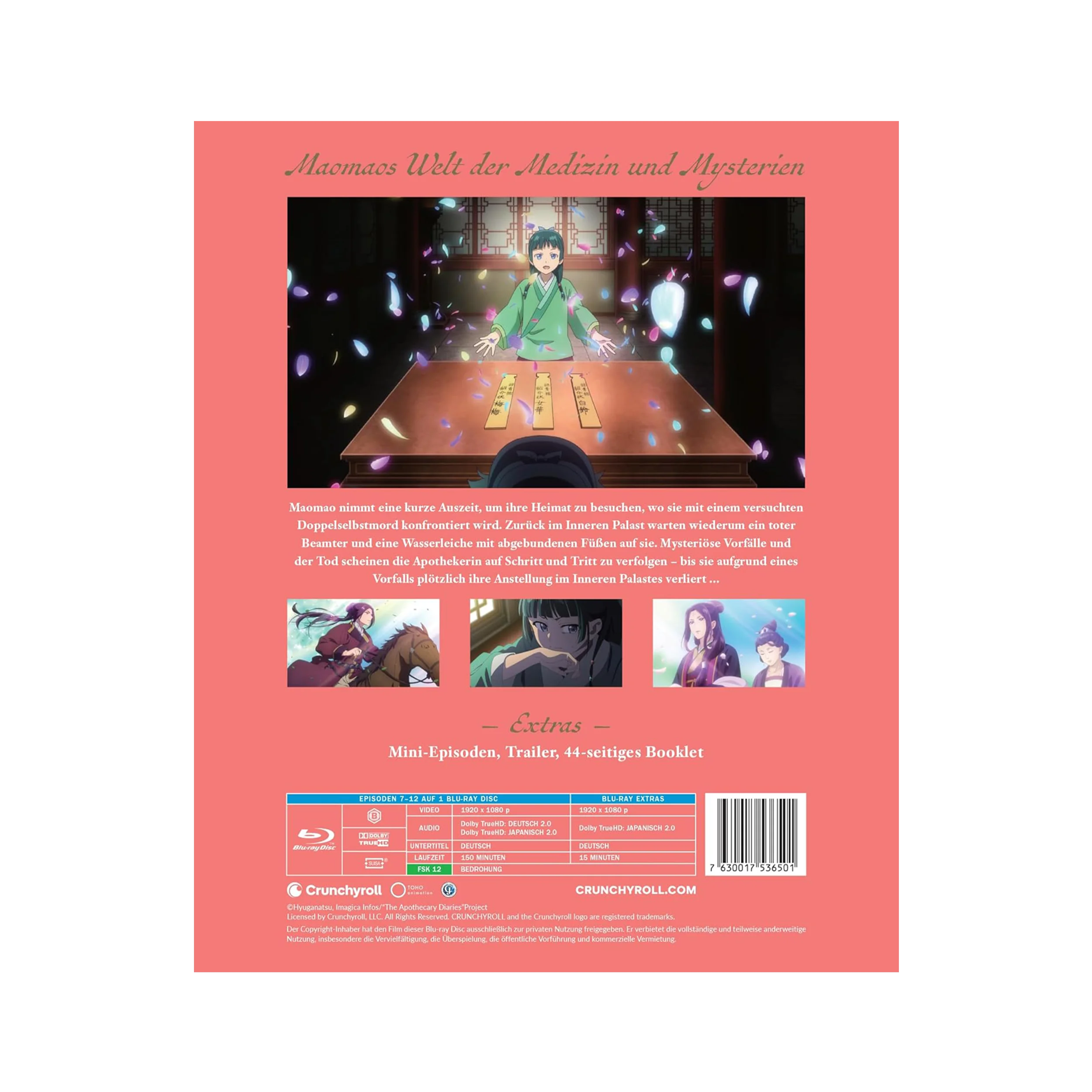 The Apothecary Diaries - Die Tagebücher der Apothekerin - Staffel 1 - Vol. 2 (Blu-ray)