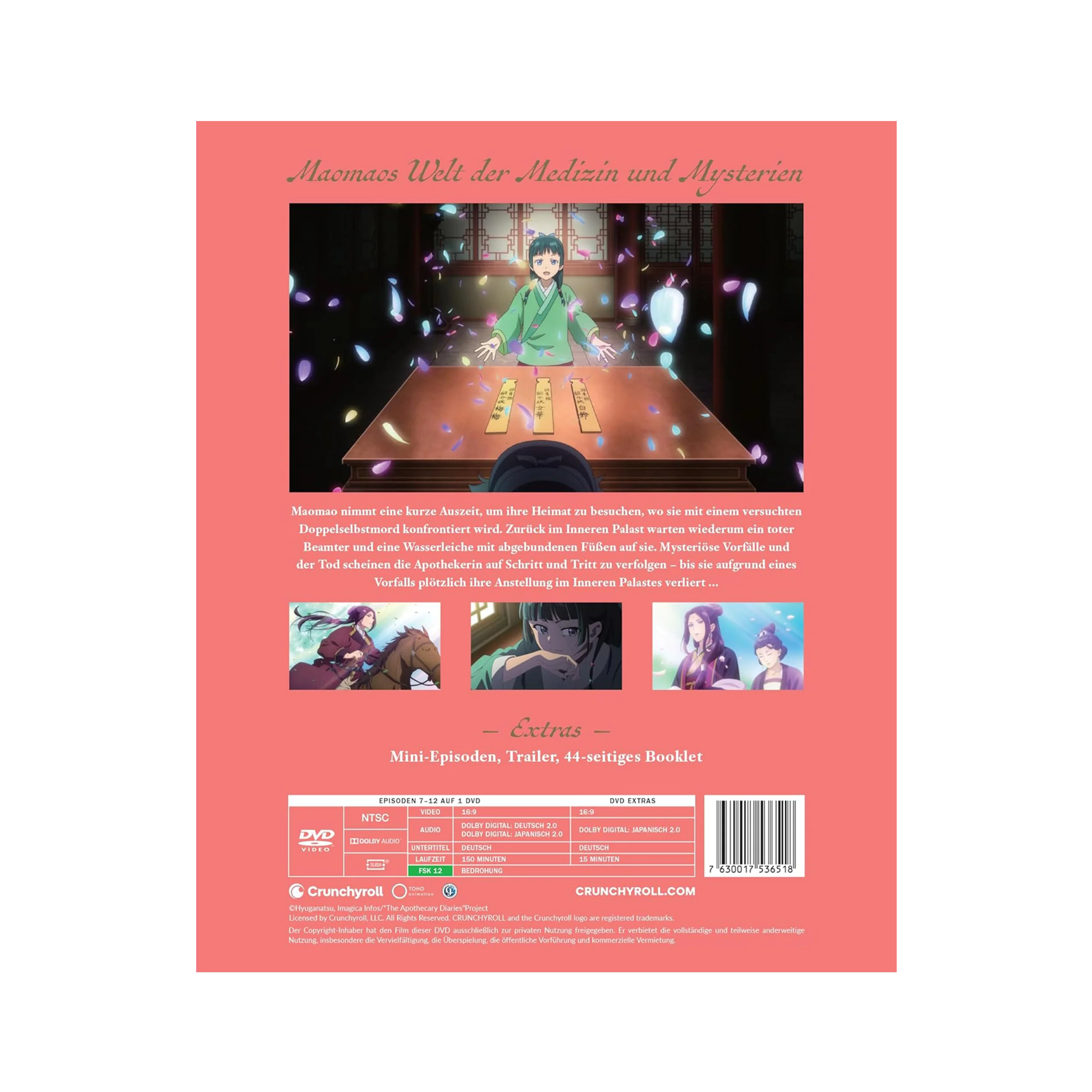 The Apothecary Diaries - Die Tagebücher der Apothekerin - Staffel 1 - Vol. 2 (DVD)