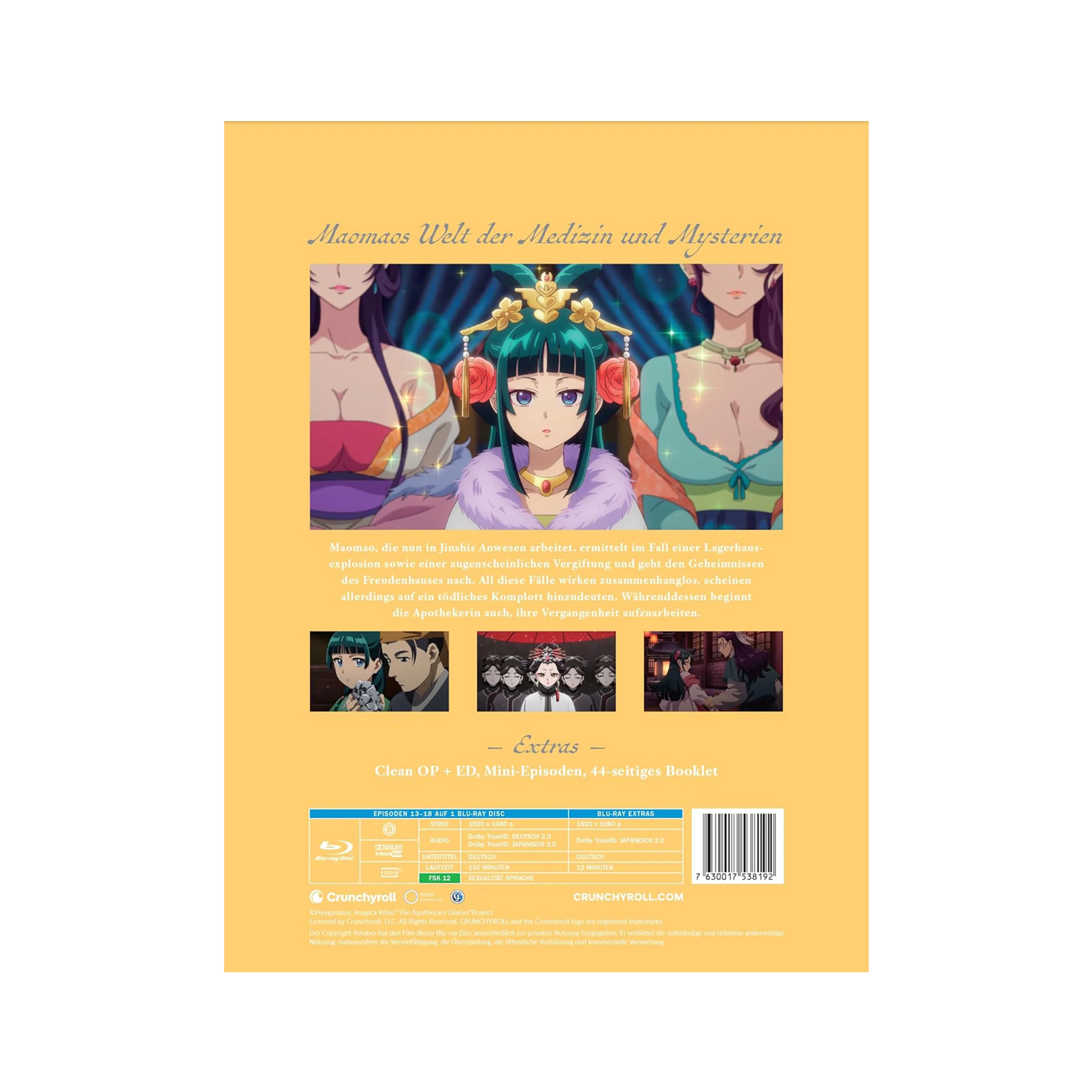 The Apothecary Diaries - Die Tagebücher der Apothekerin - Staffel 1 - Vol. 3 (Blu-ray)